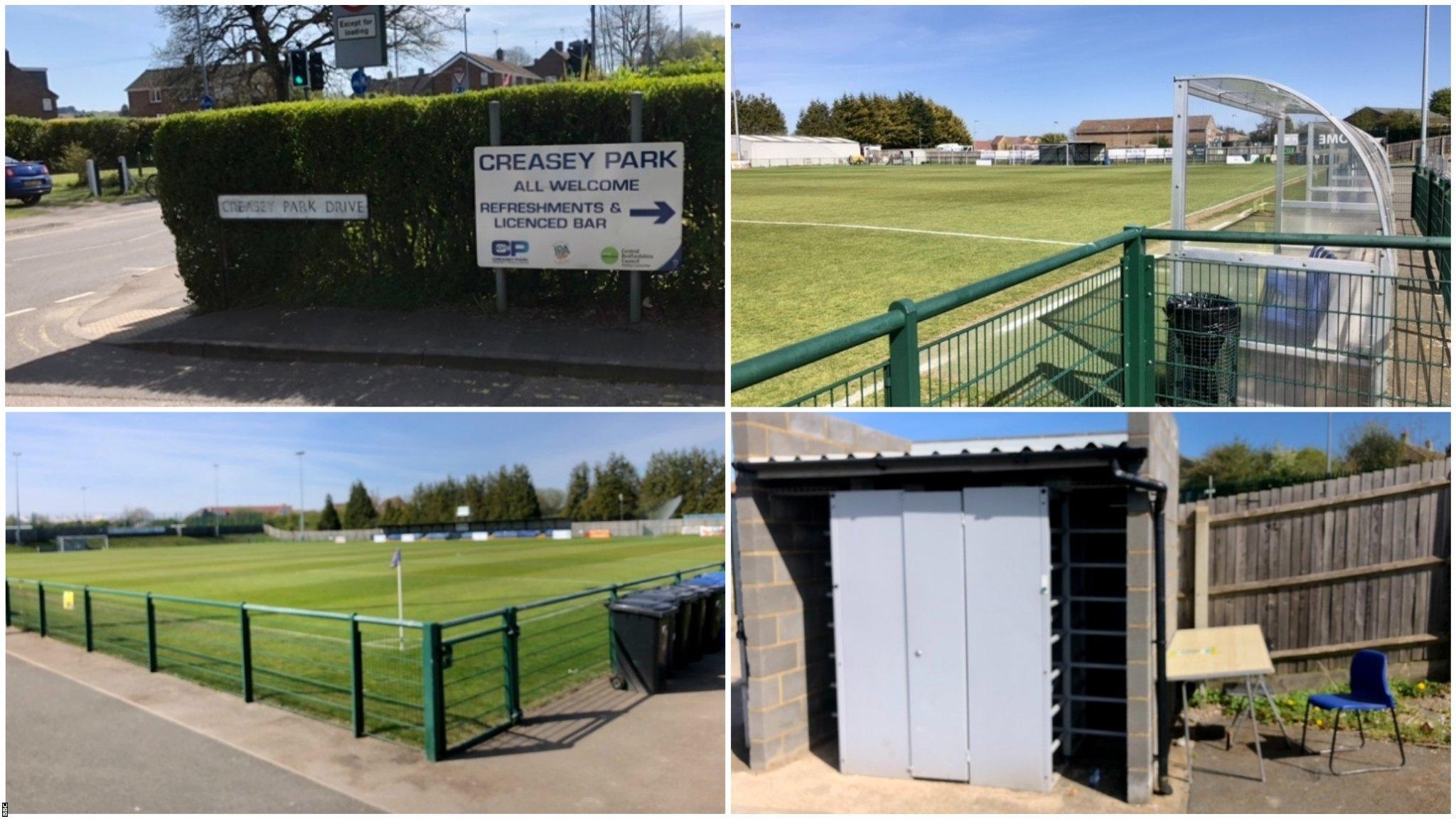 Dunstable Town's home ground of Creasey Park