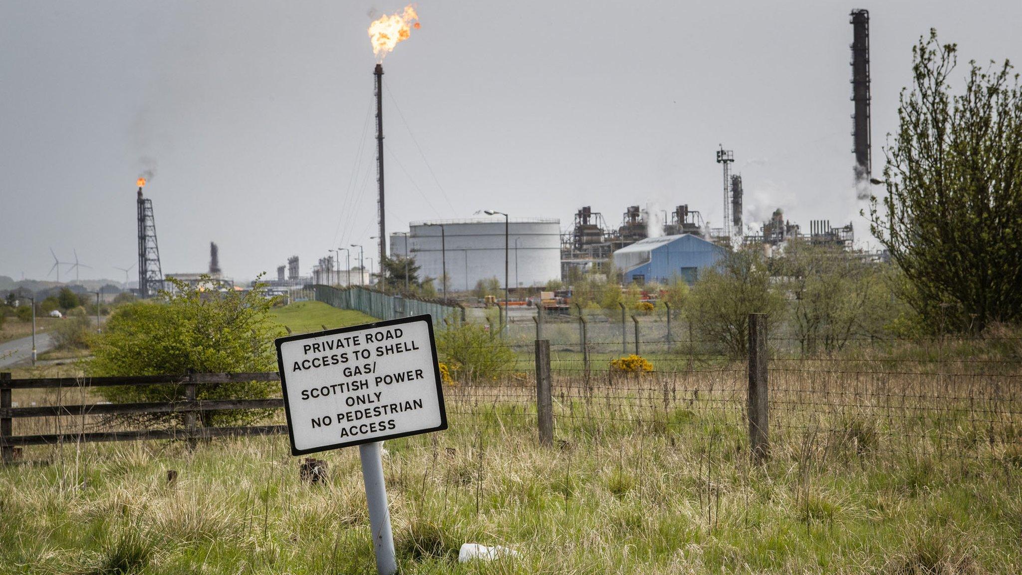 Flaring at Mossmorran