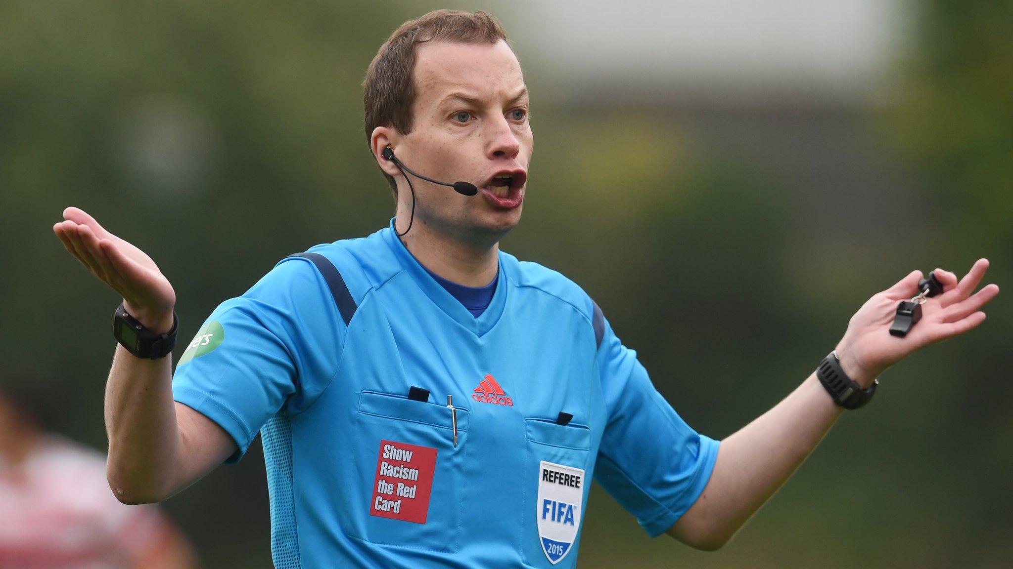 Scottish referee Willie Collum