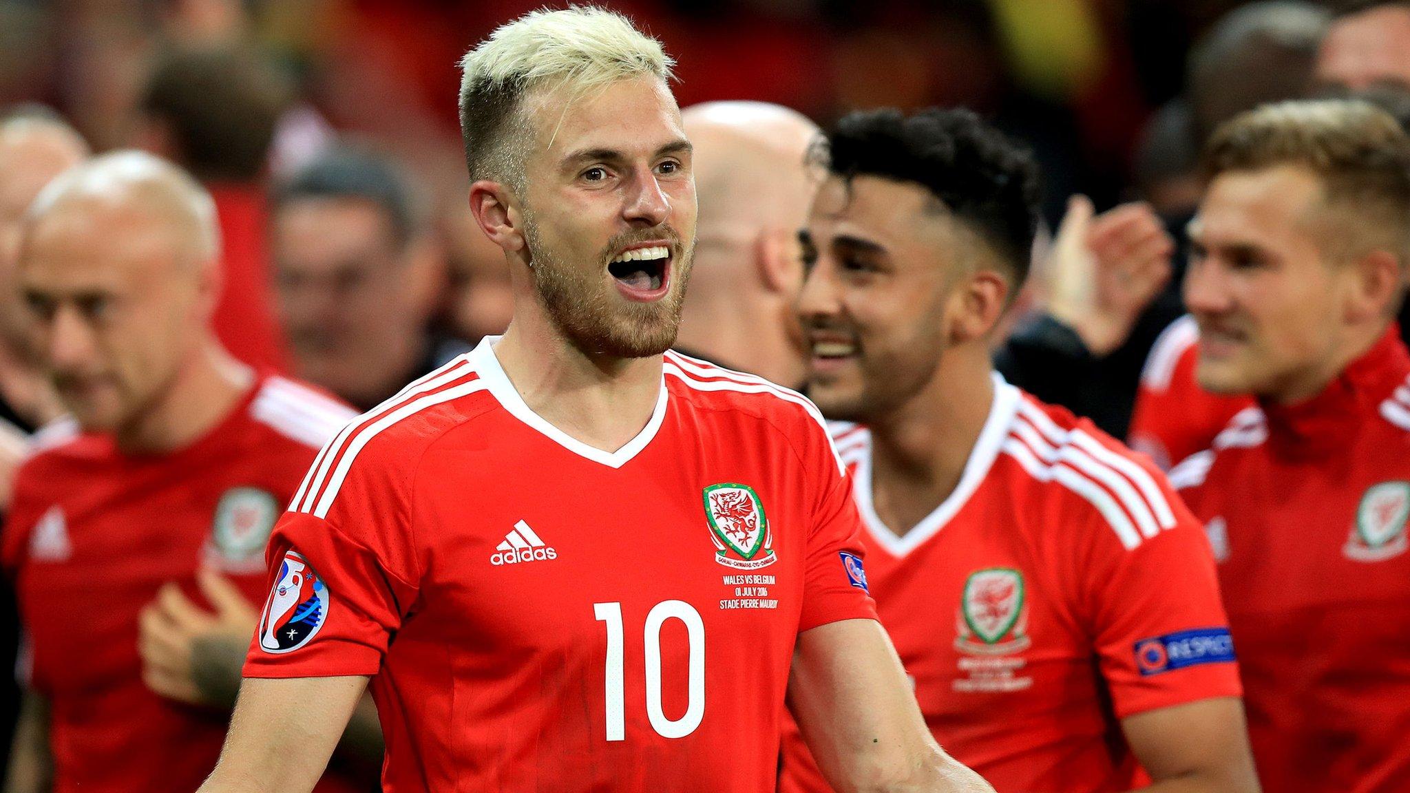 Wales midfielder Aaron Ramsey