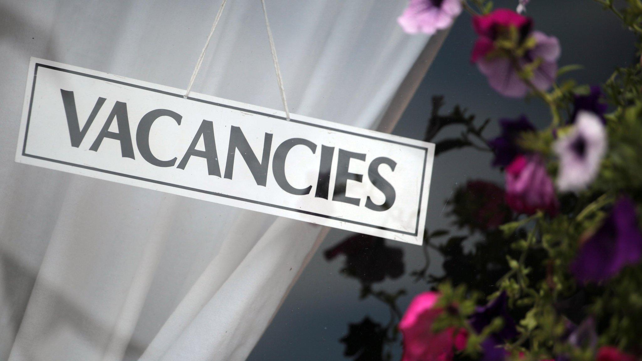 vacancies sign