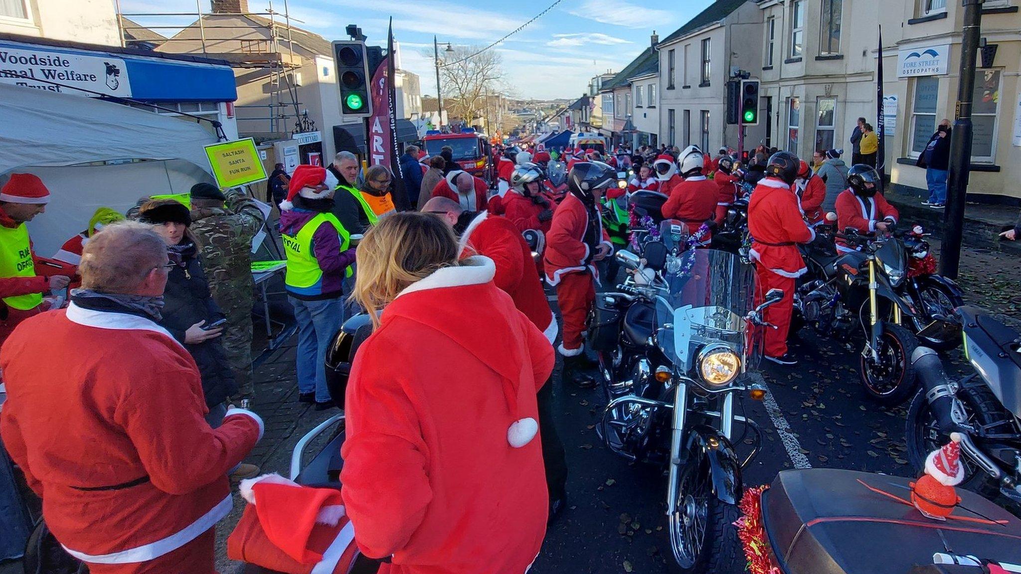 Santa run