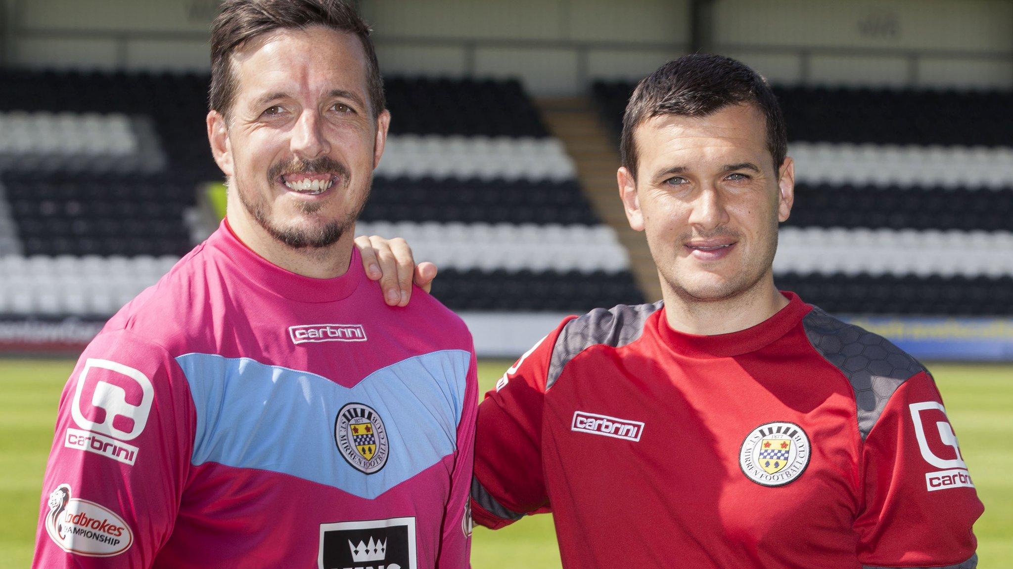 Jamie Langfield and Ian Murray