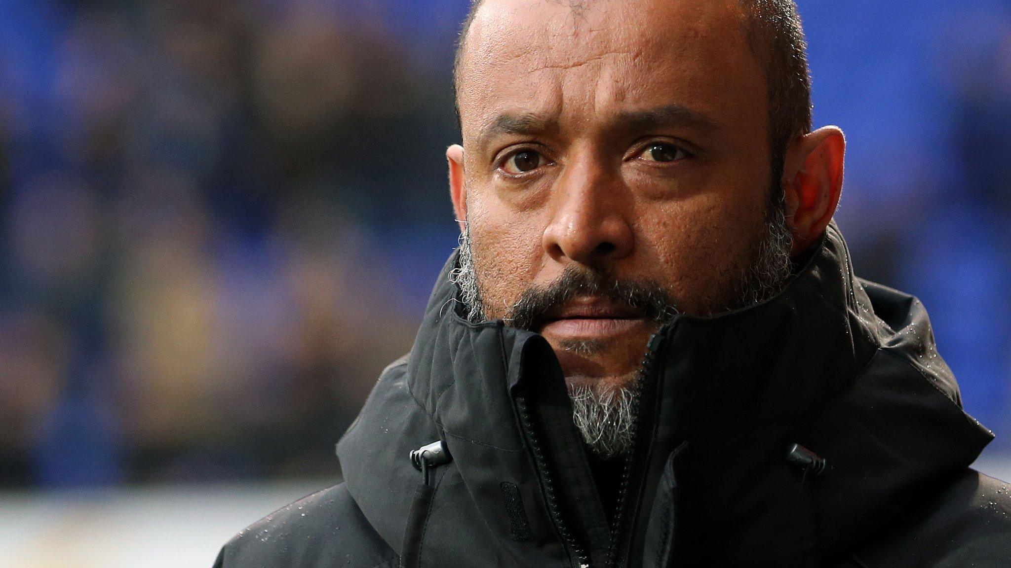 Wolves head coach Nuno Espirito Santo