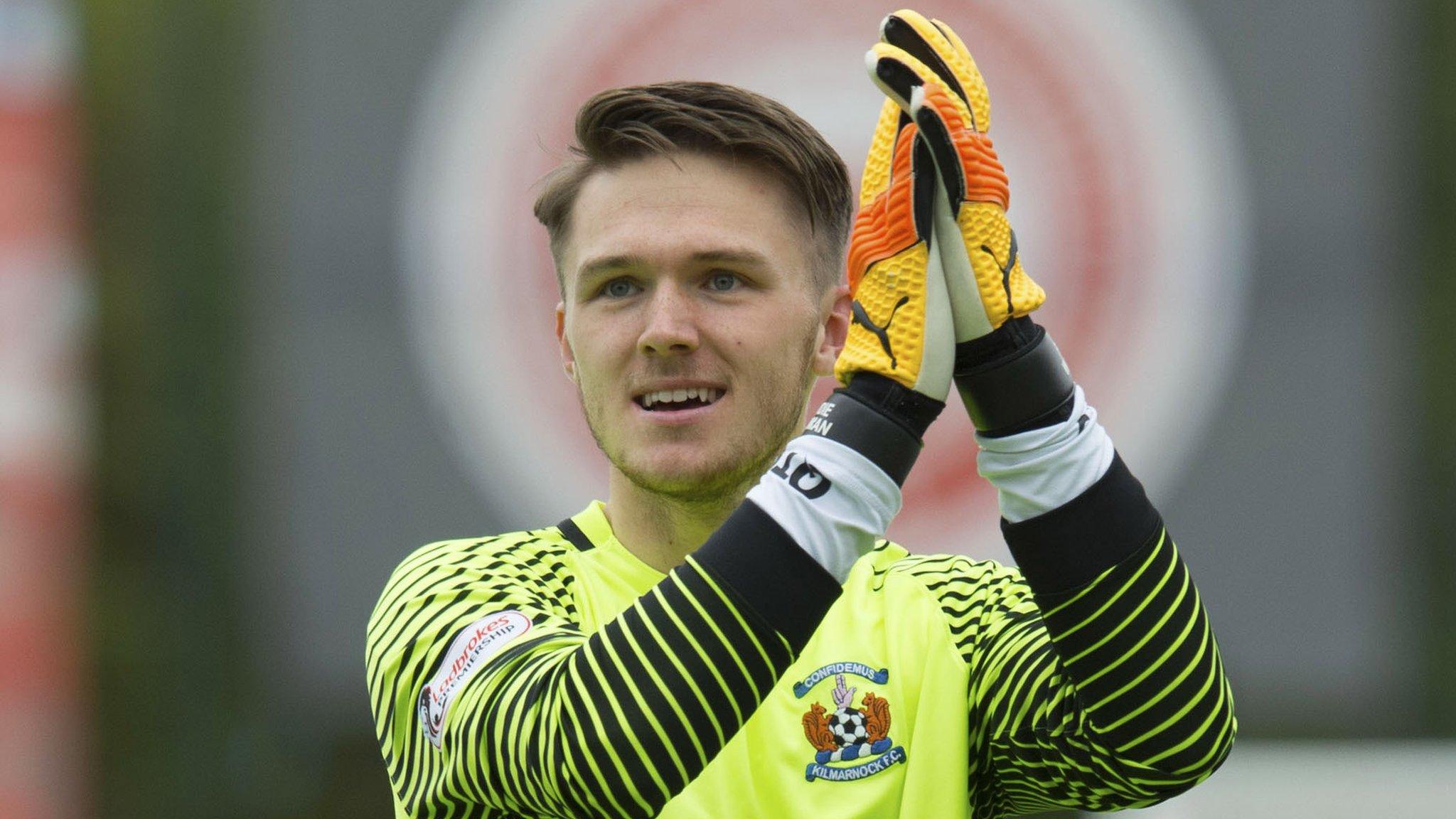 Freddie Woodman played for Kilmarnock last season