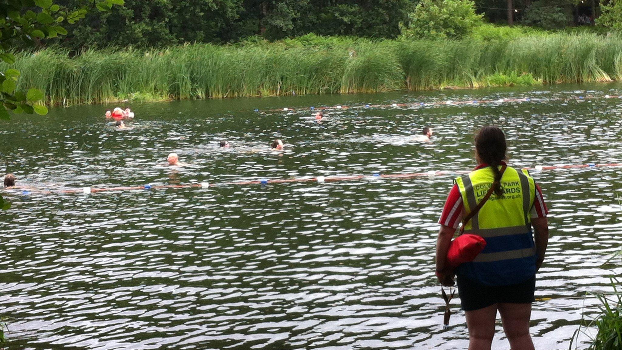 Swimmers at Latitude