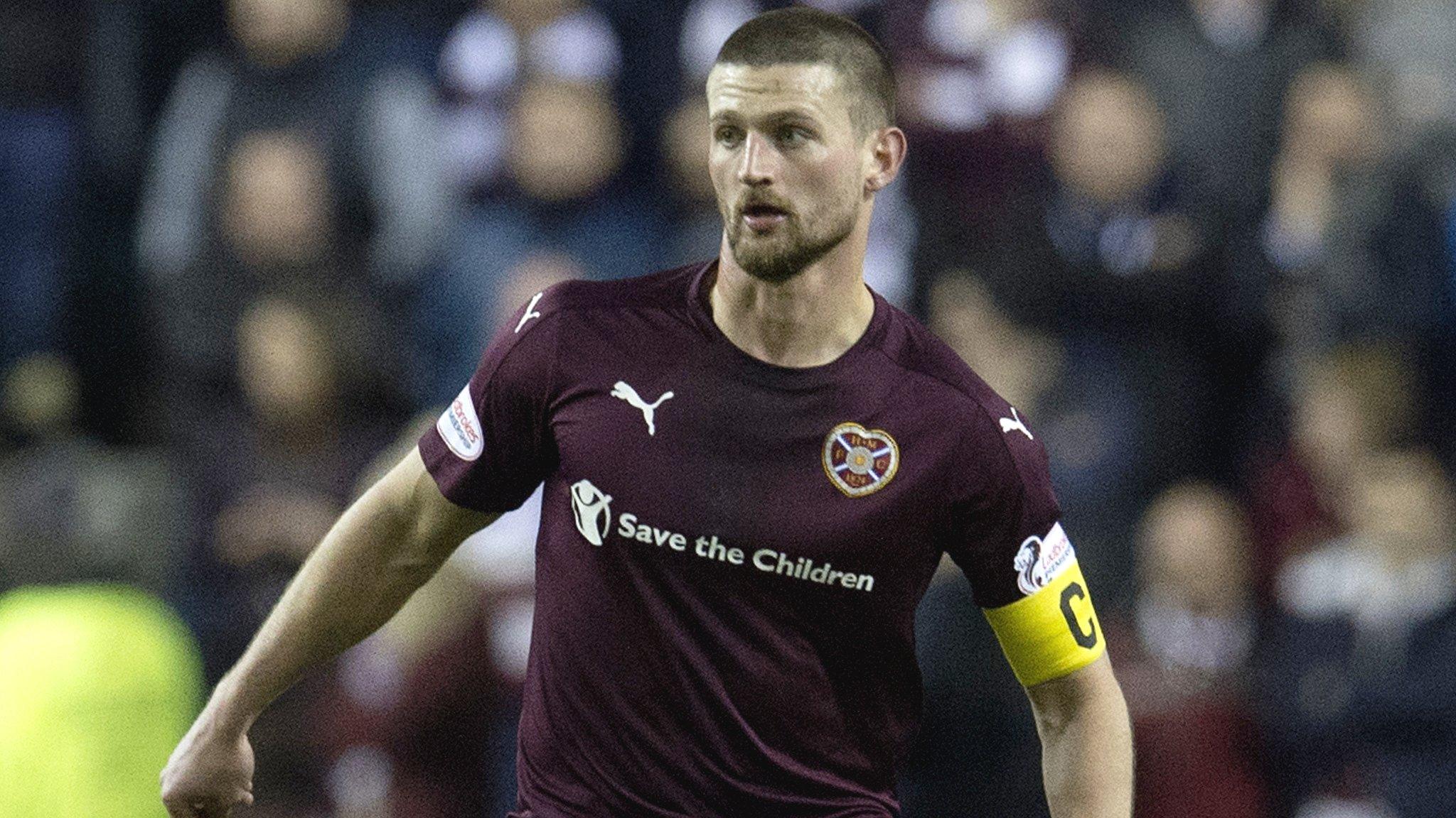 Hearts midfielder Perry Kitchen