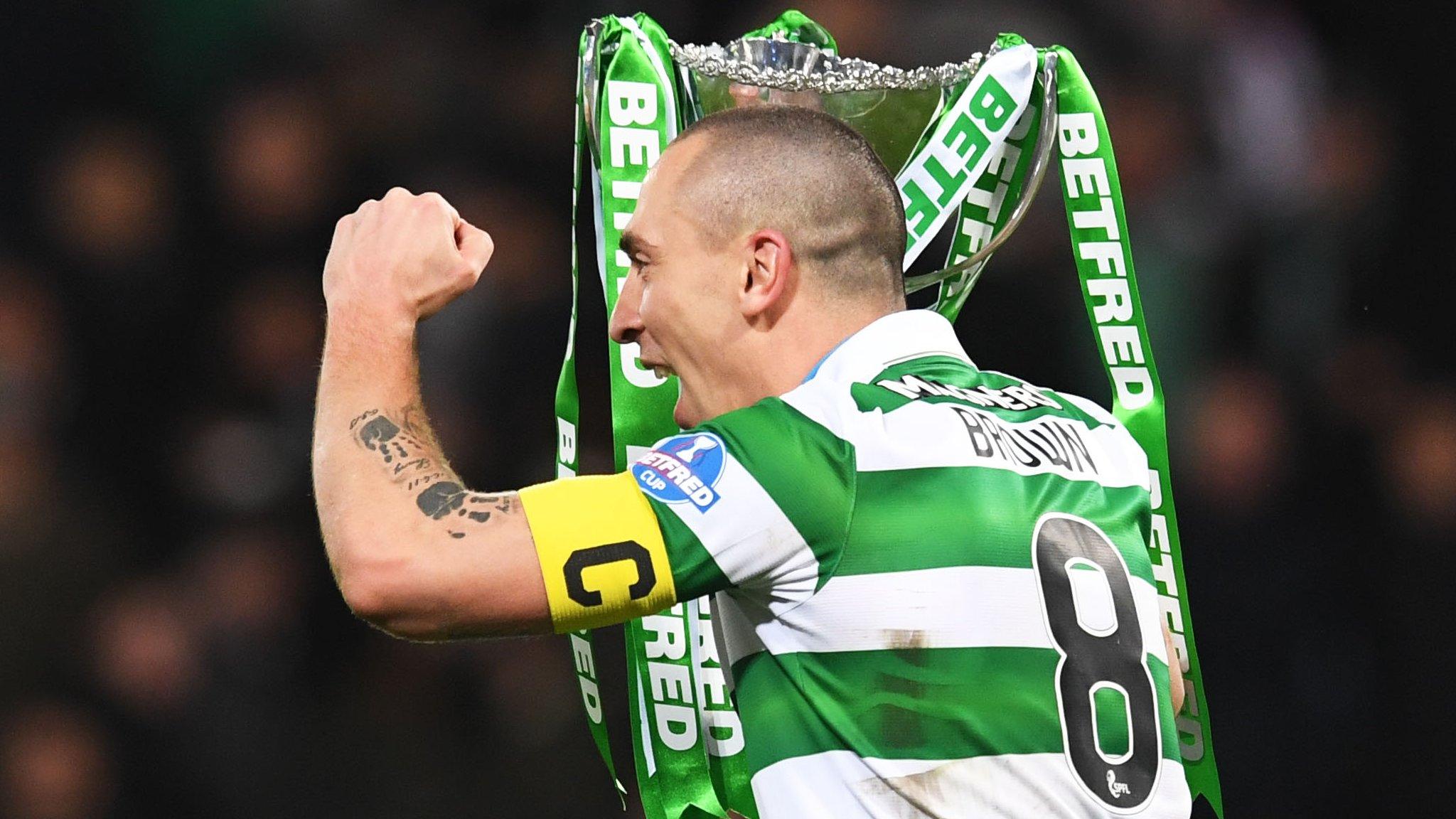 Celtic captain Scott Brown