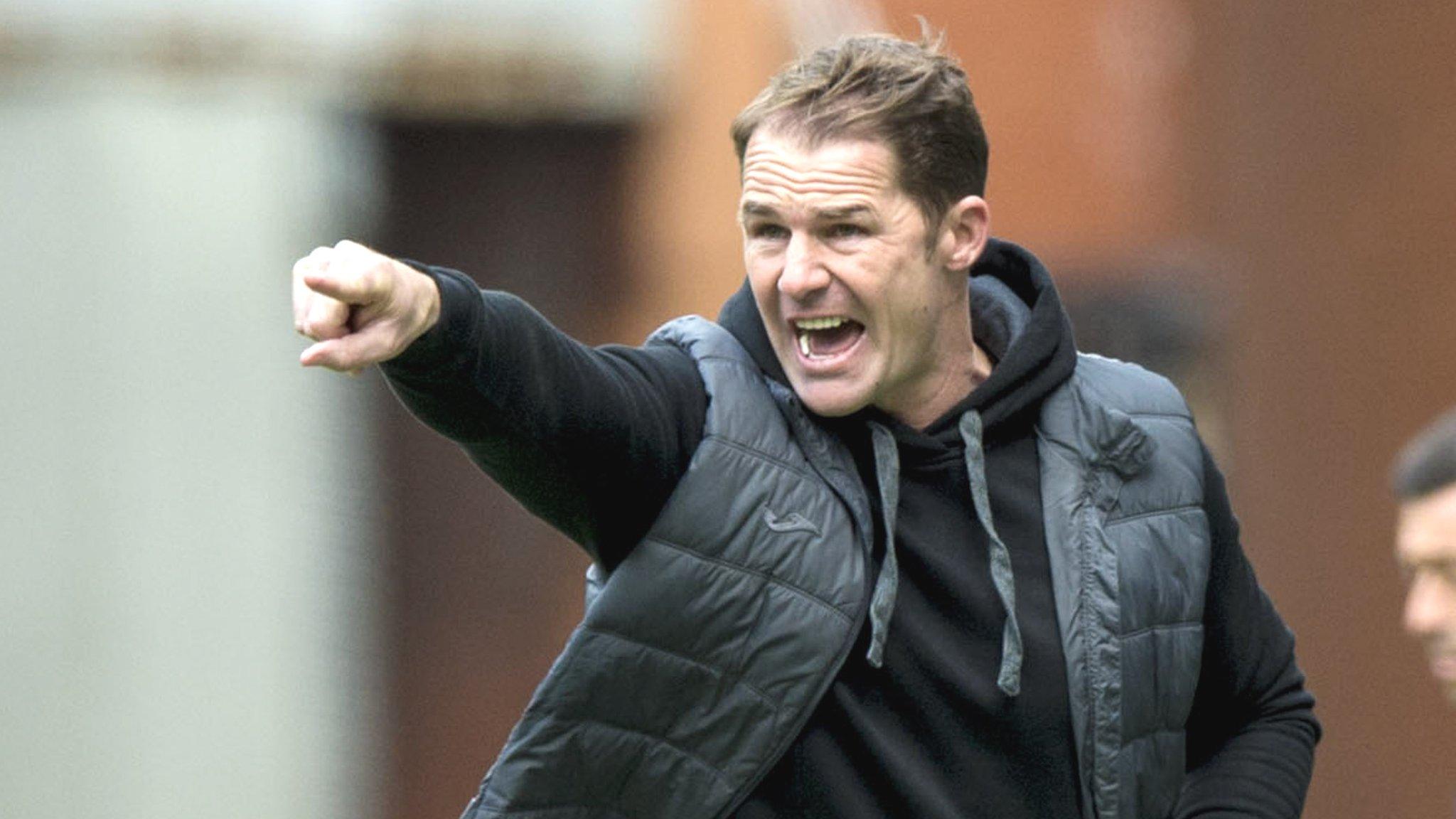 Partick Thistle manager Alan Archibald