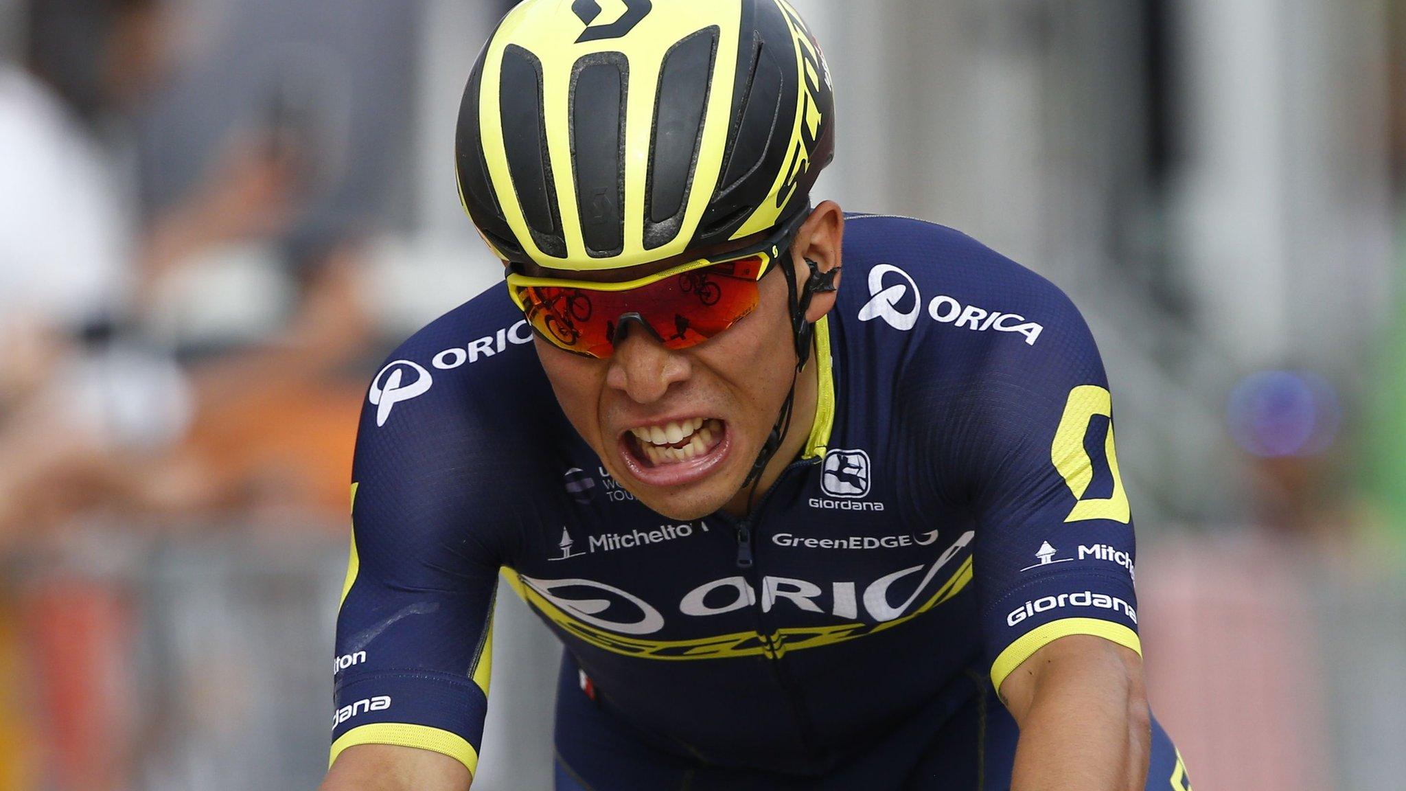 Caleb Ewan wins stage seven