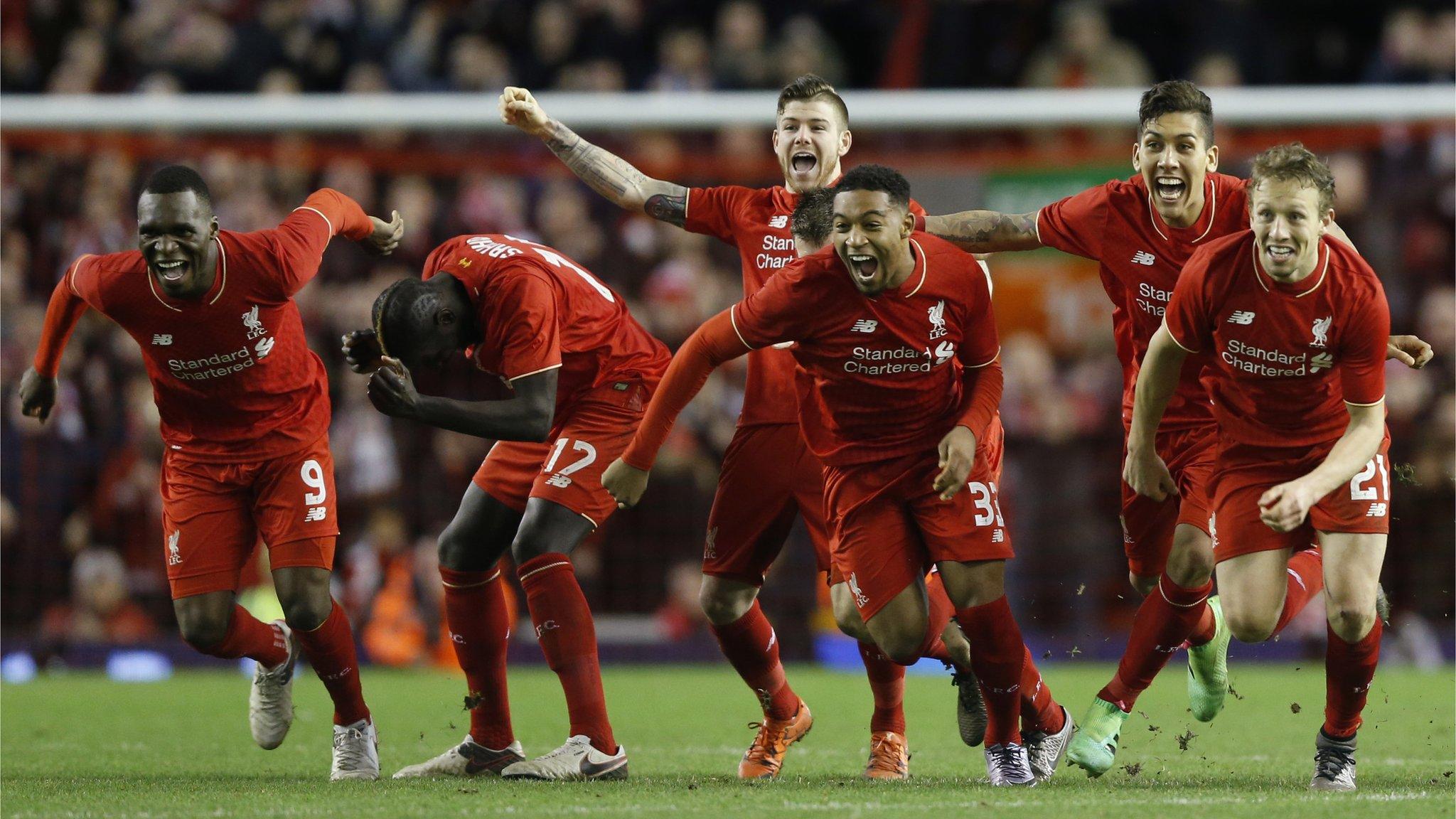 Liverpool celebrate