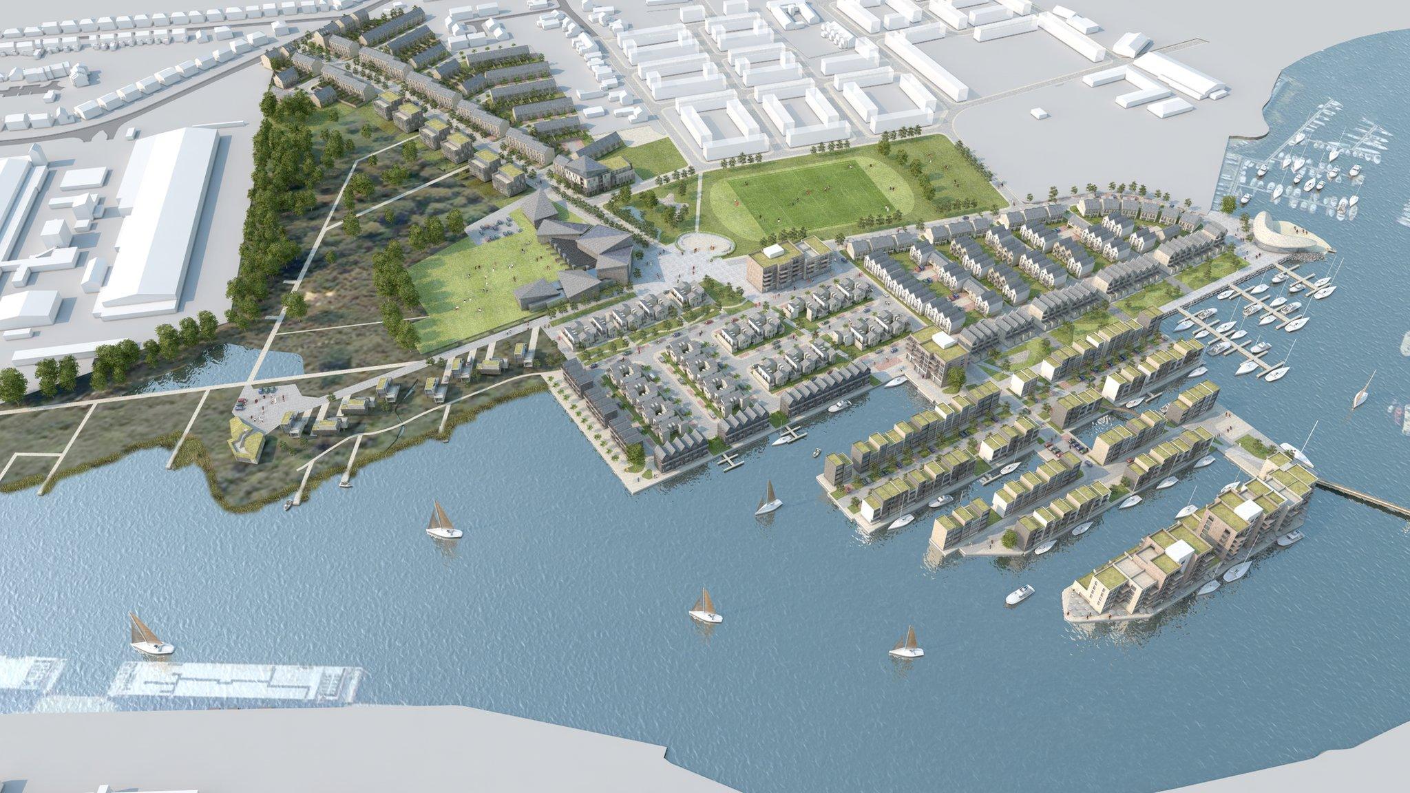 Lake Lothing development, Lowestoft