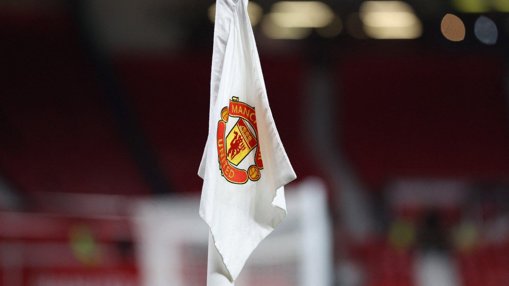 Manchester United corner flag