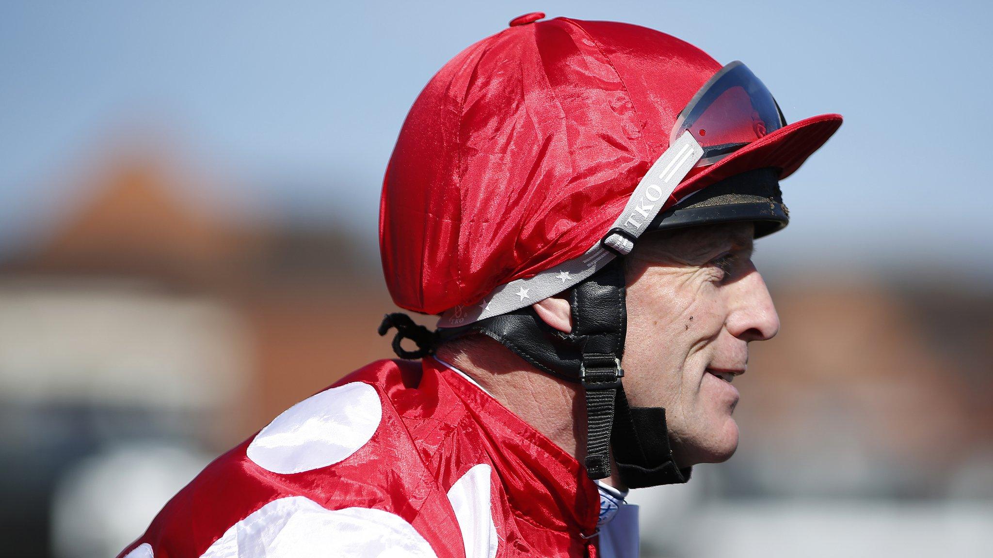 Kieren Fallon at Chester racecourse on May 4, 2016