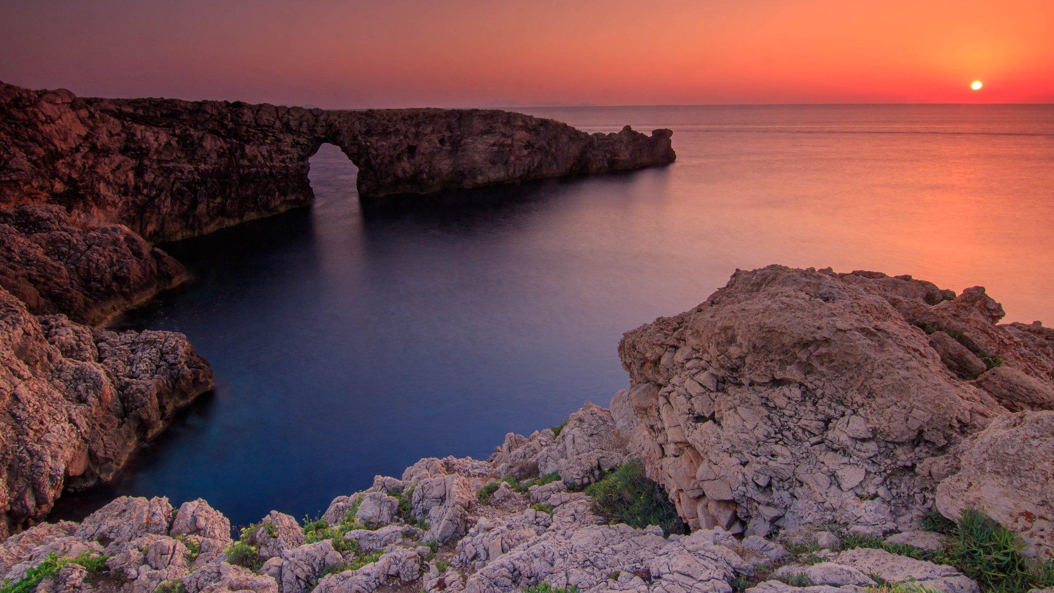 Pont d’en Gil. Minorca - stock photo