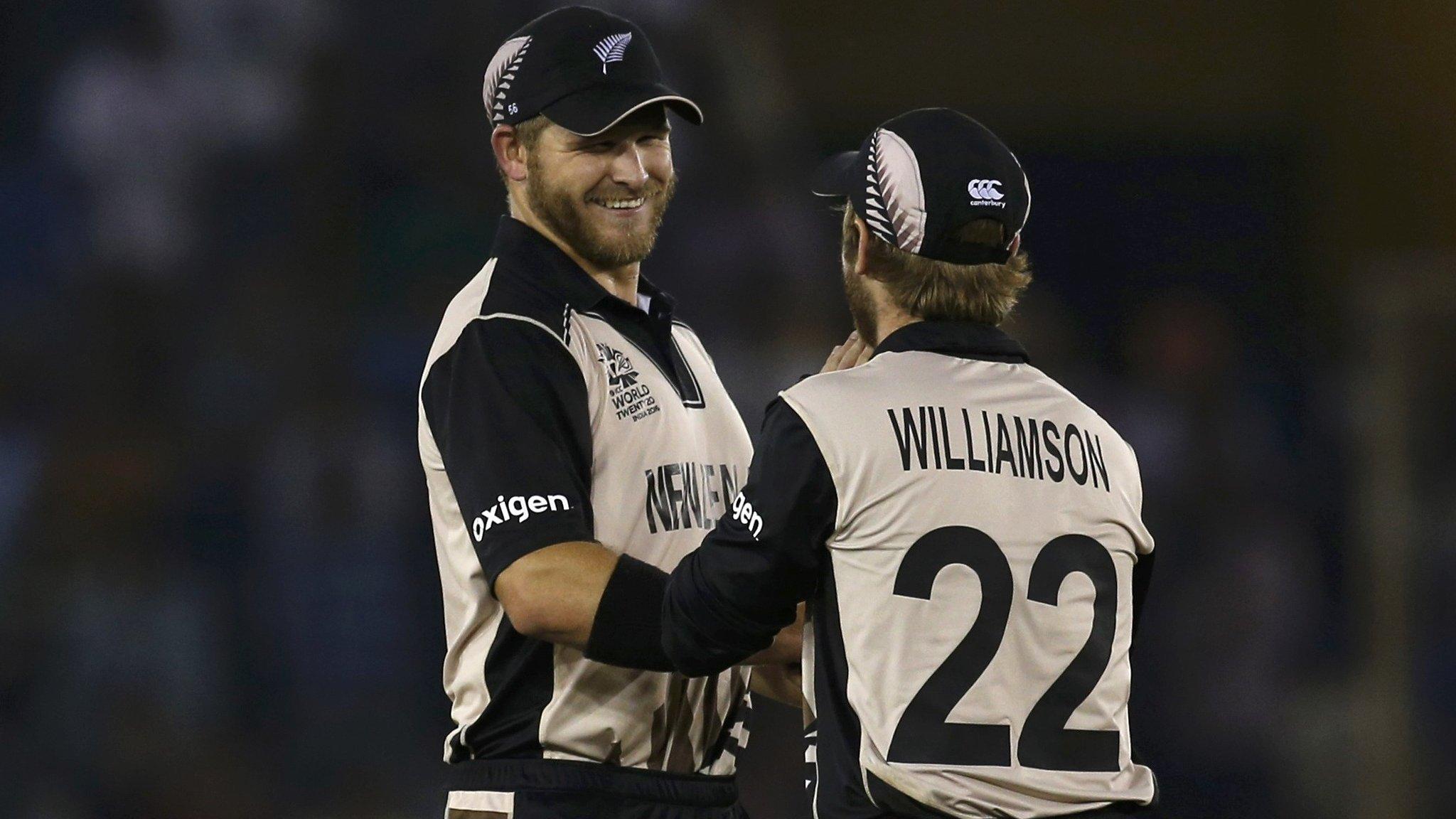 Corey Anderson and Kane Williamson