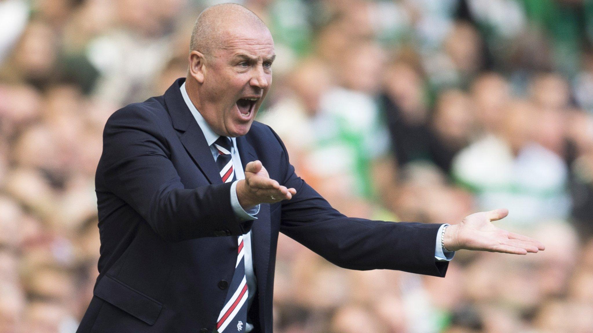 Rangers boss Mark Warburton