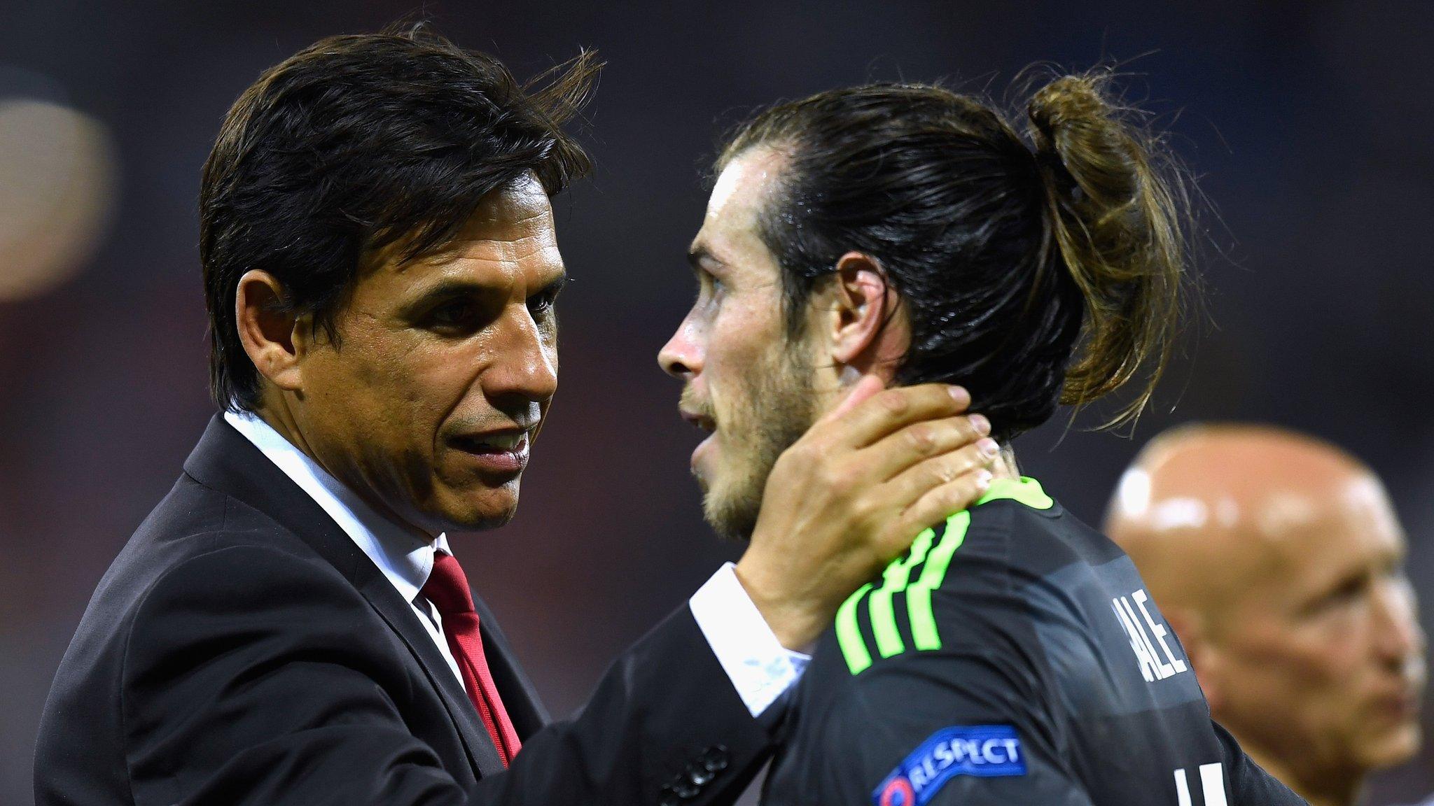 Chris Coleman and Gareth Bale