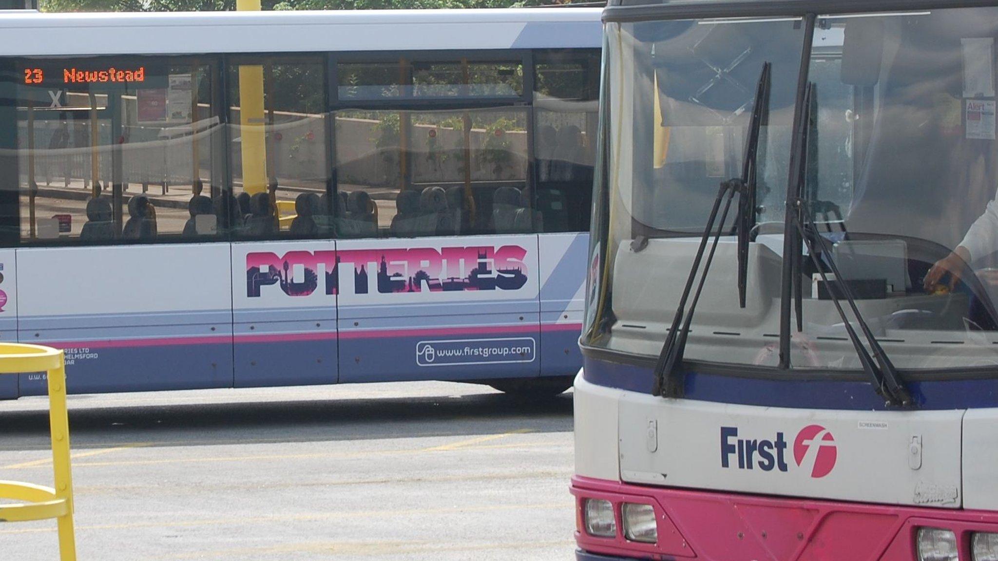 Buses in Stoke-on-Trent