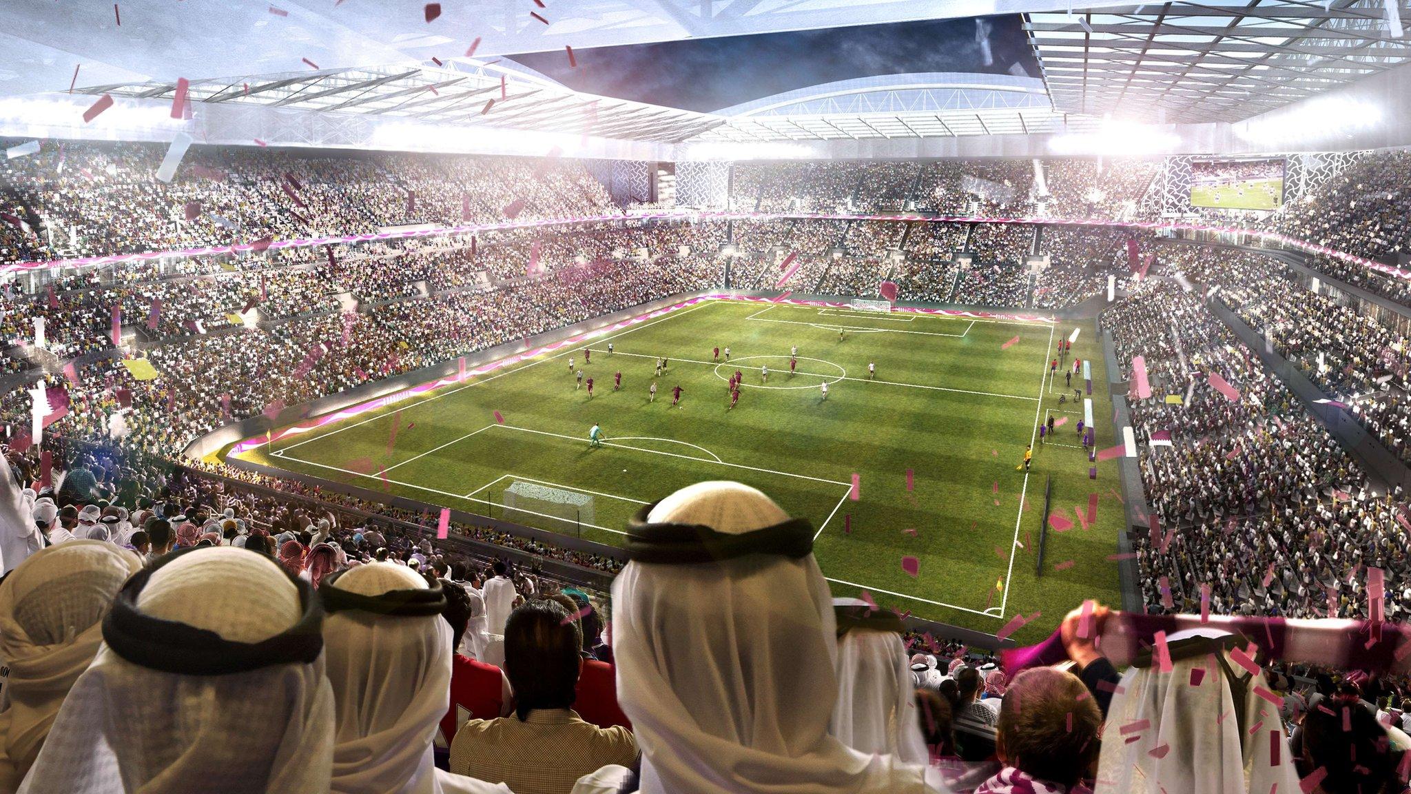 Qatar football stadium