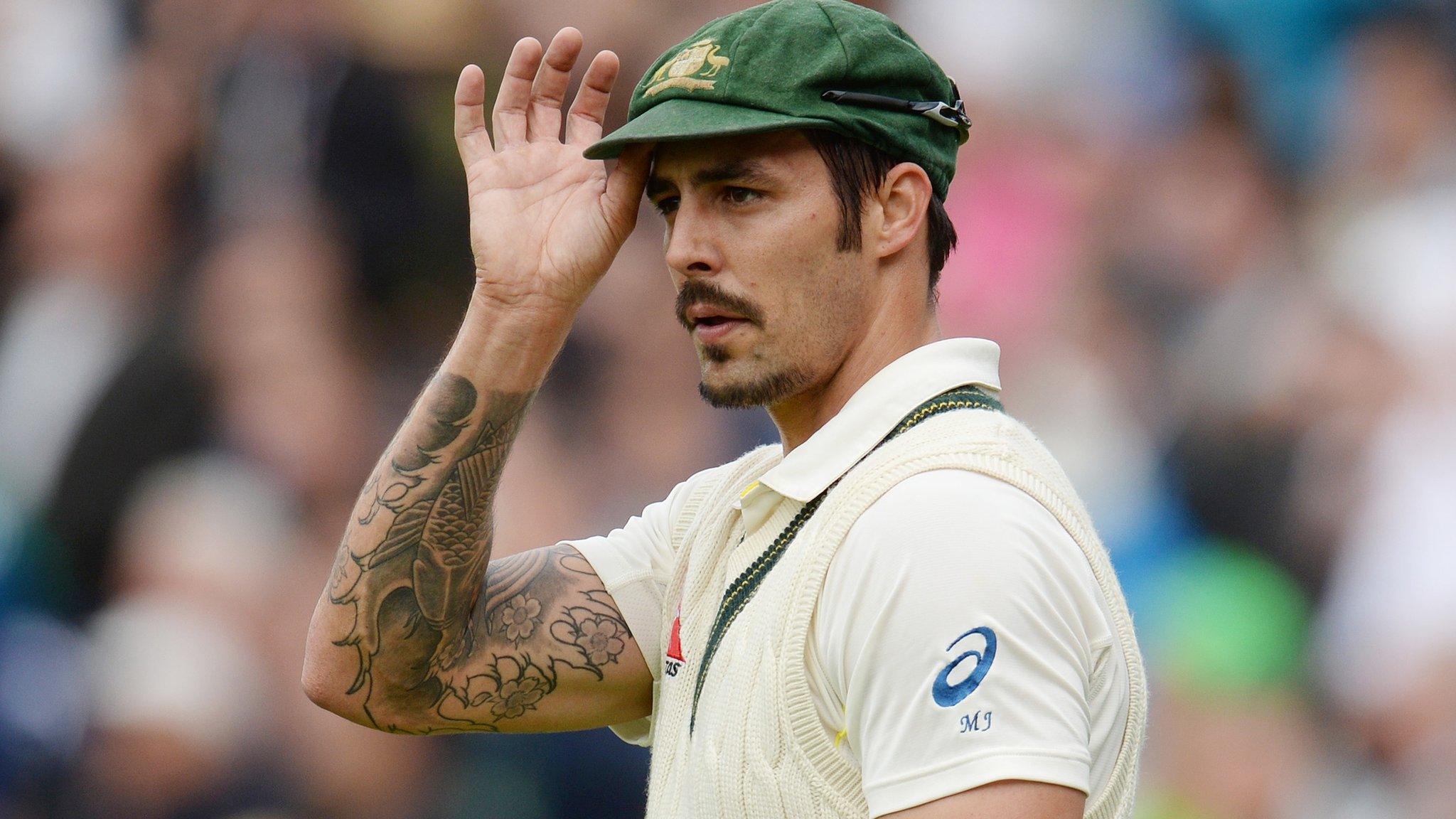 Mitchell Johnson of Australia