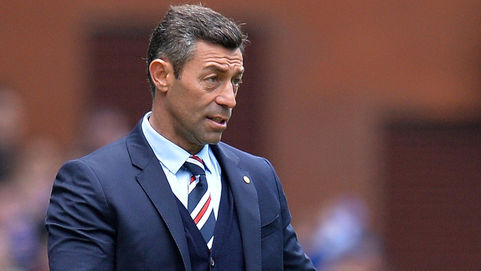 Rangers boss Pedro Caixinha