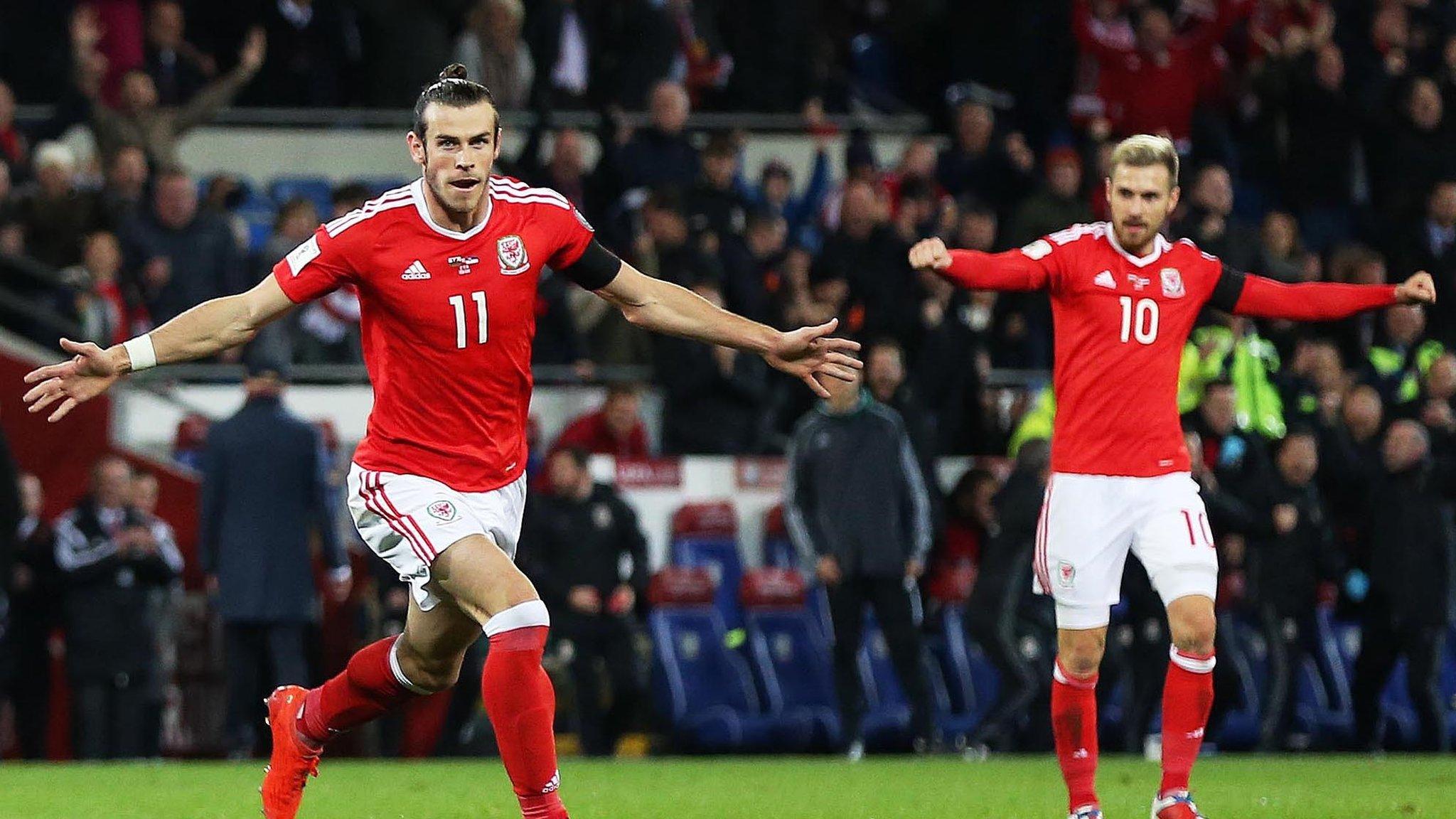 Gareth Bale and Aaron Ramsey