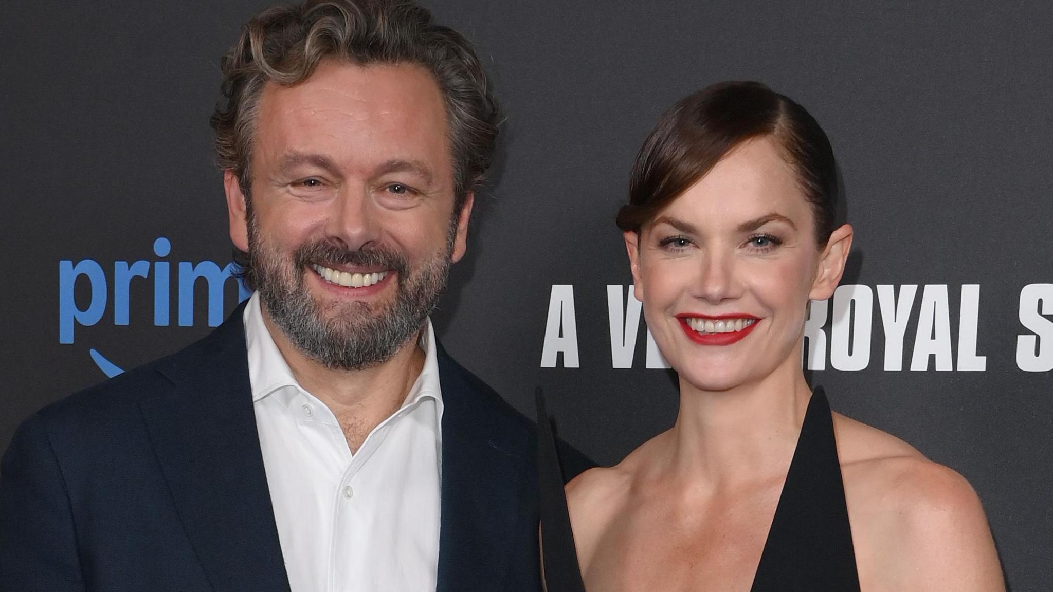 Michael Sheen and Ruth Wilson at the launch of A Very Royal Scandal