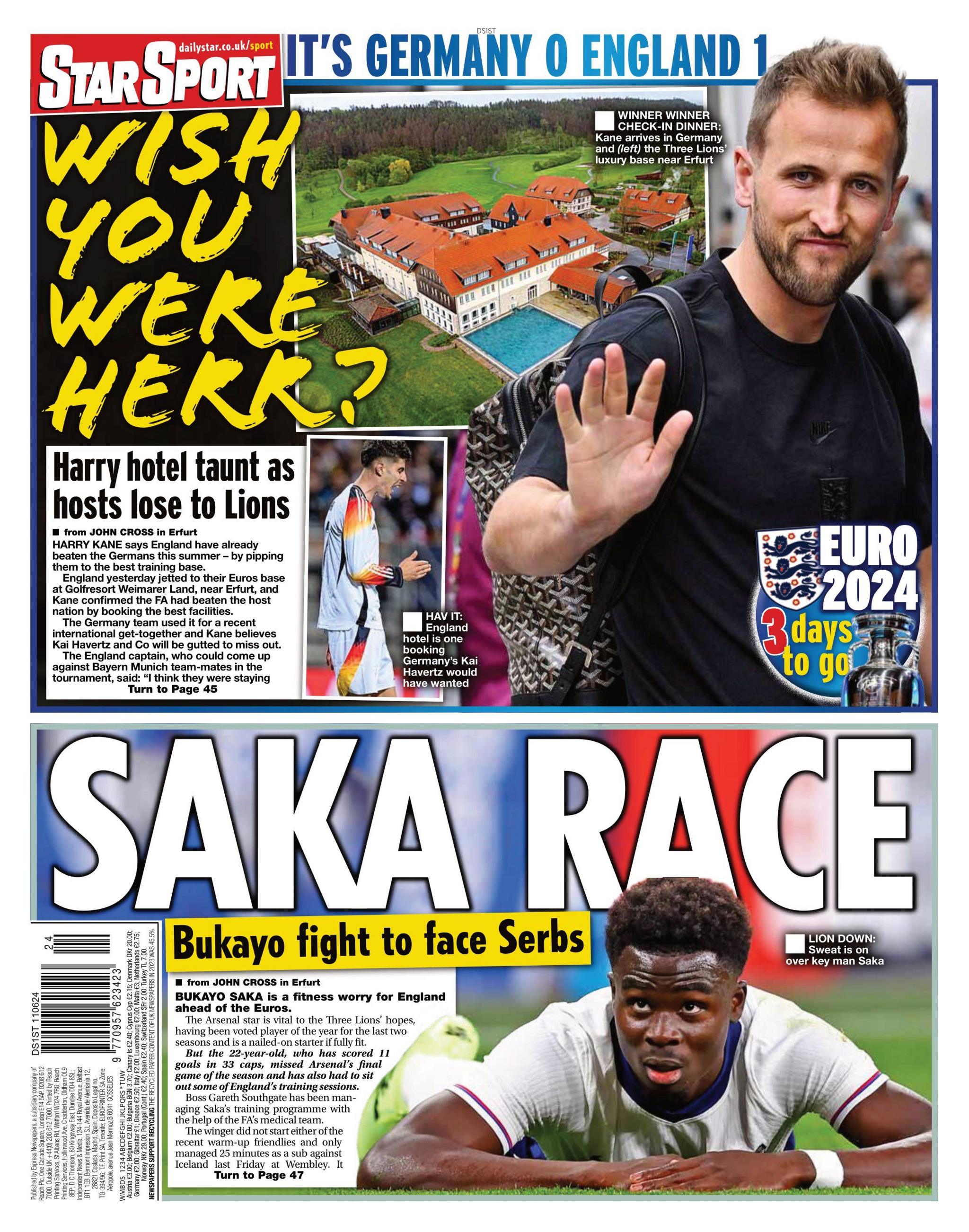 Star back page