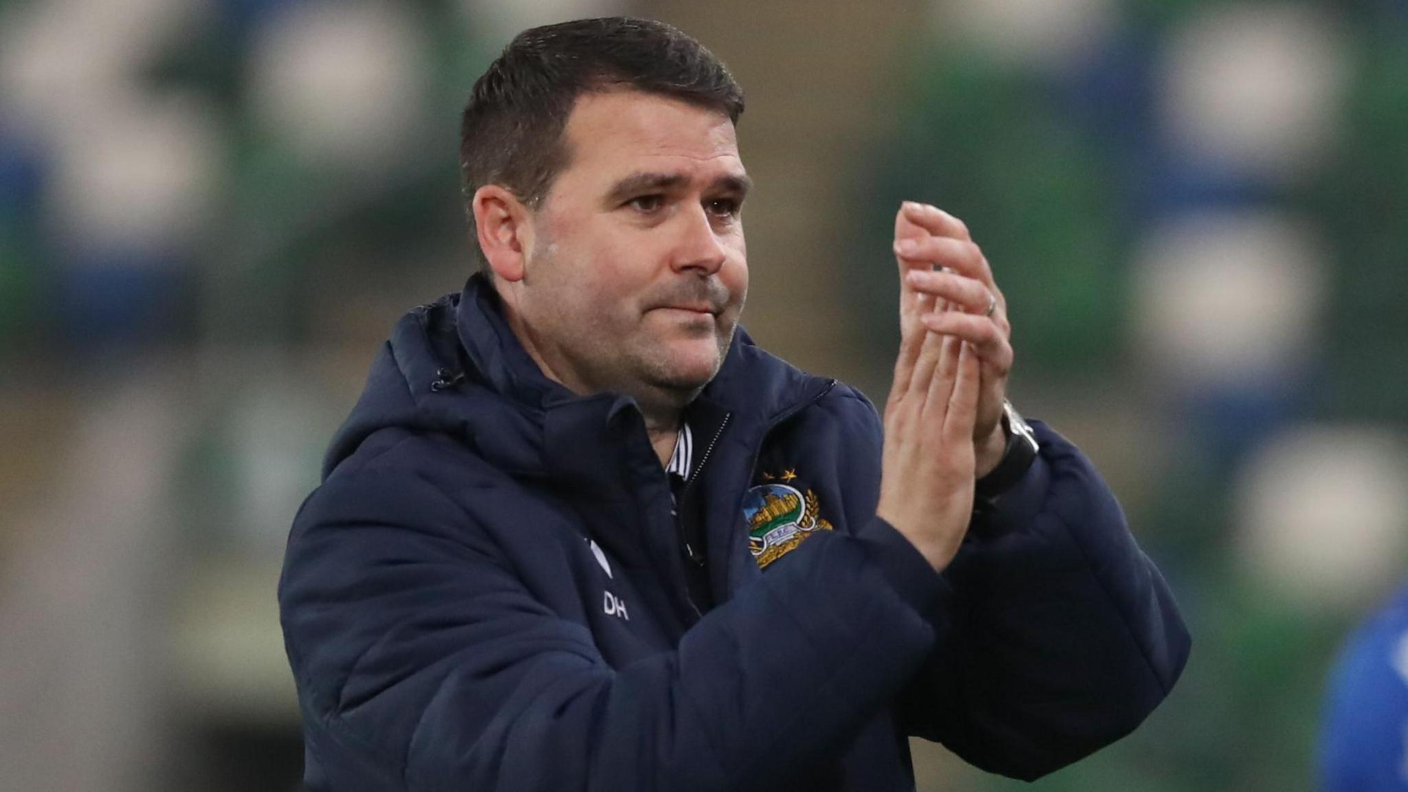 Linfield manager David Healy