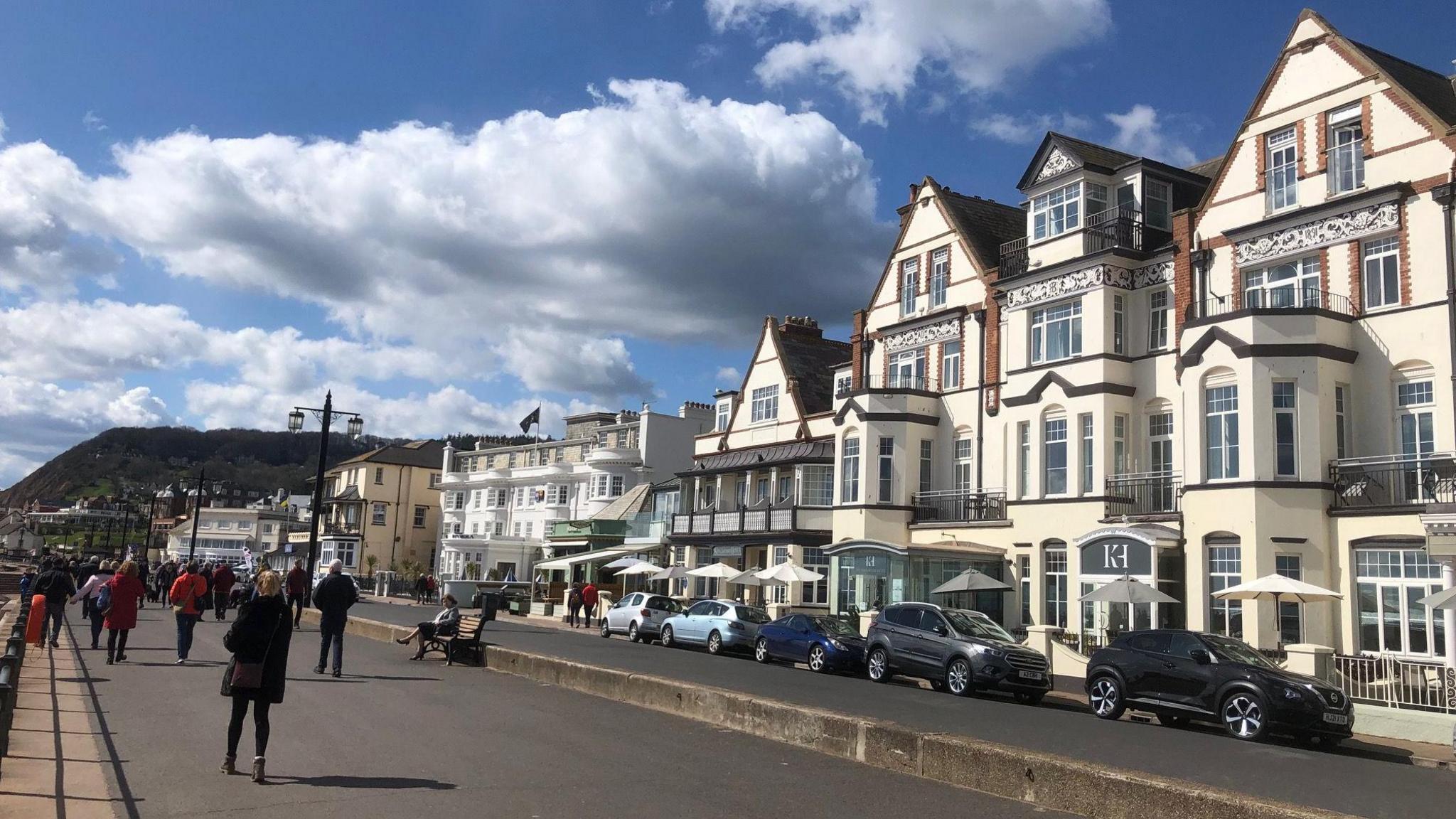 The Esplanade in Sidmouth