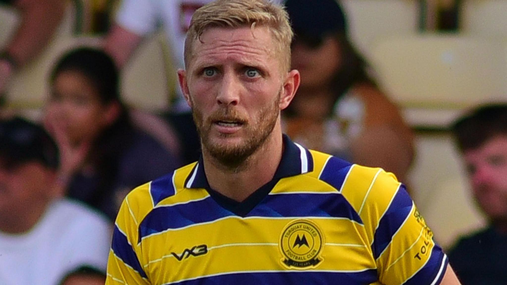 Dean Moxey in action for Torquay United