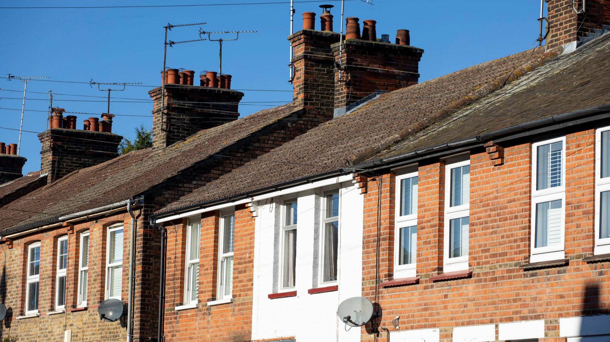 A row of houses