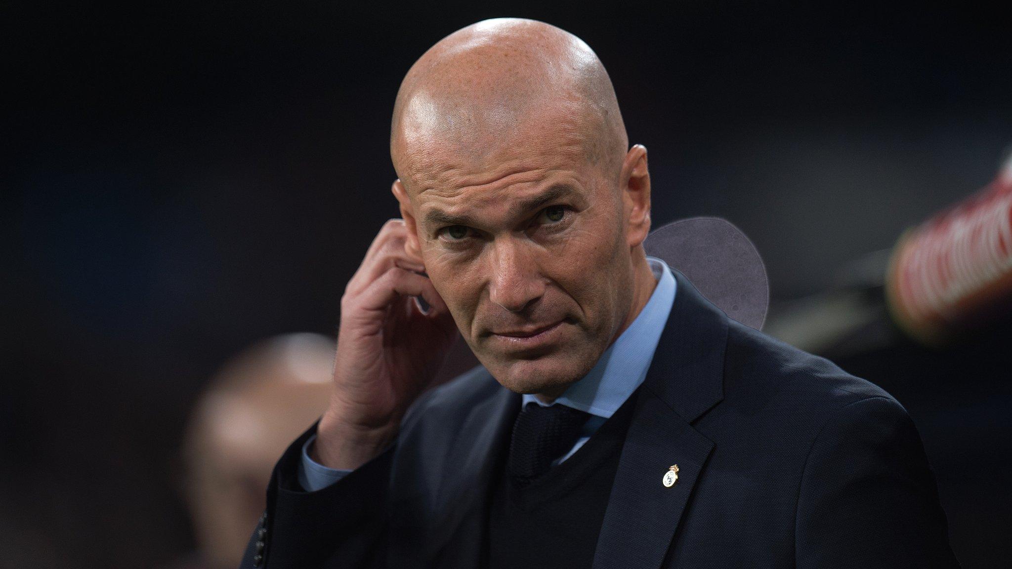 Mkufunzi wa Real Madrid Zinedine Zidane