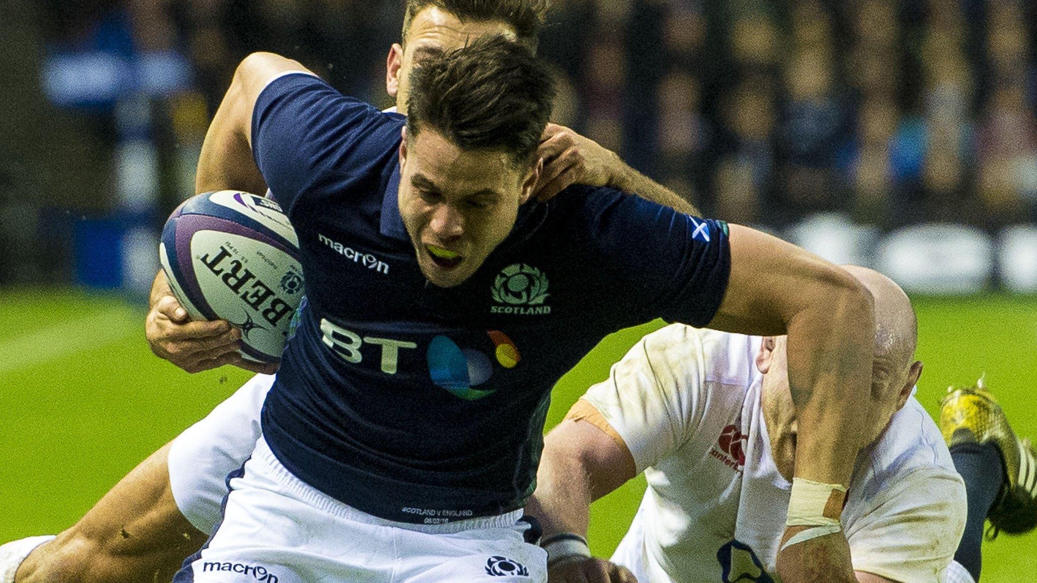 Scotland full-back Sean Maitland plays for Saracens