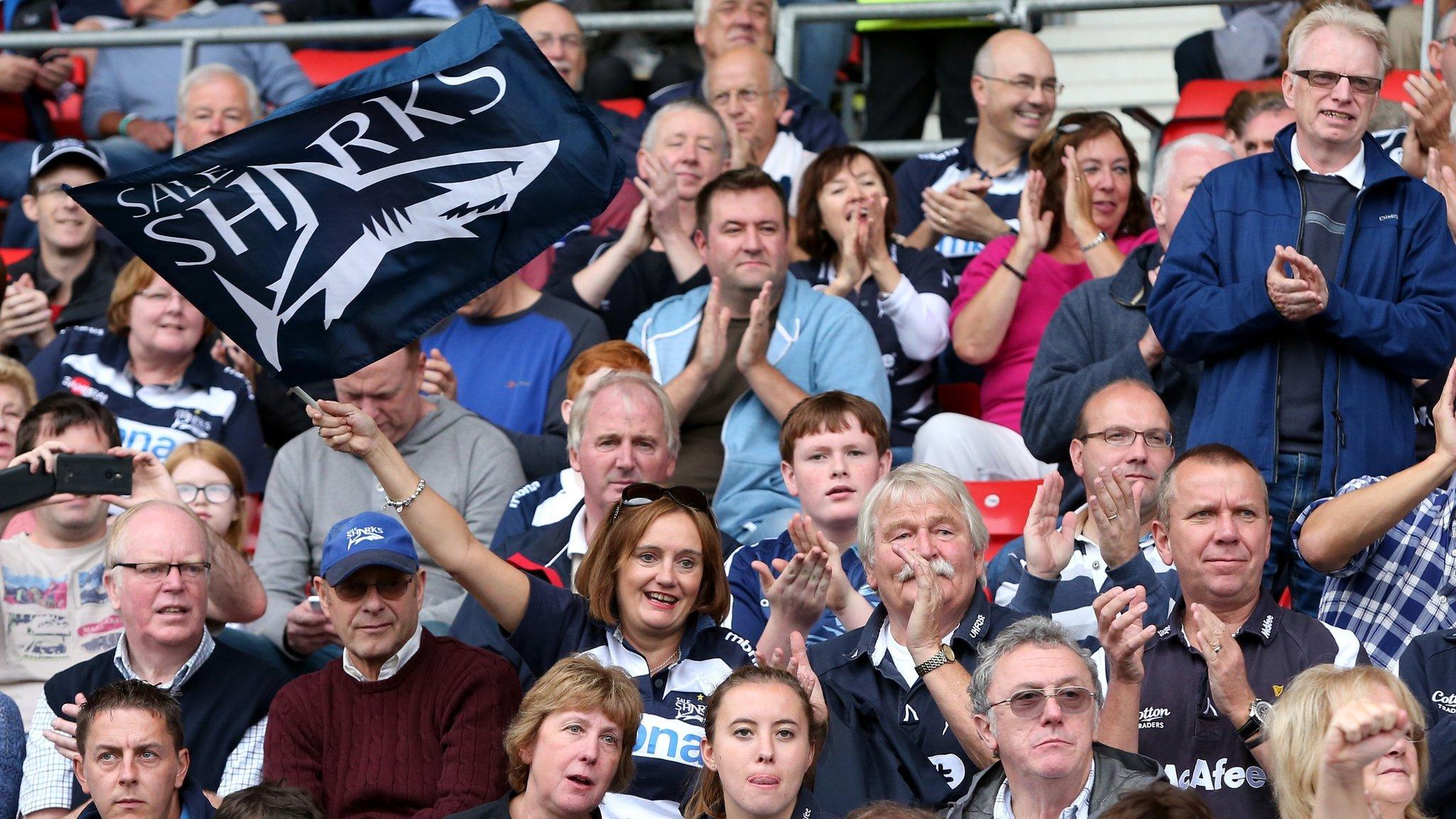 Sale Sharks fans