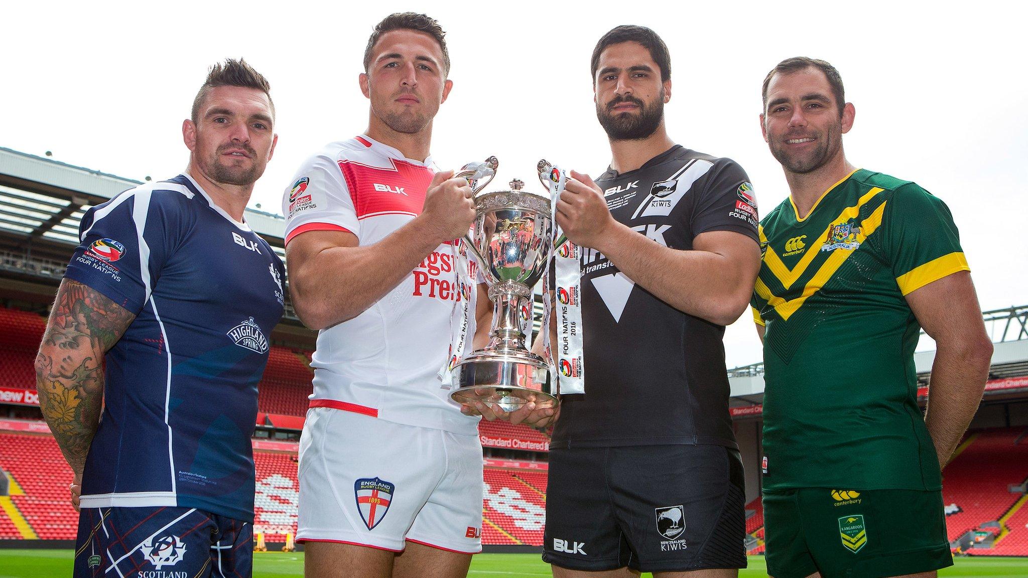 Four Nations captains