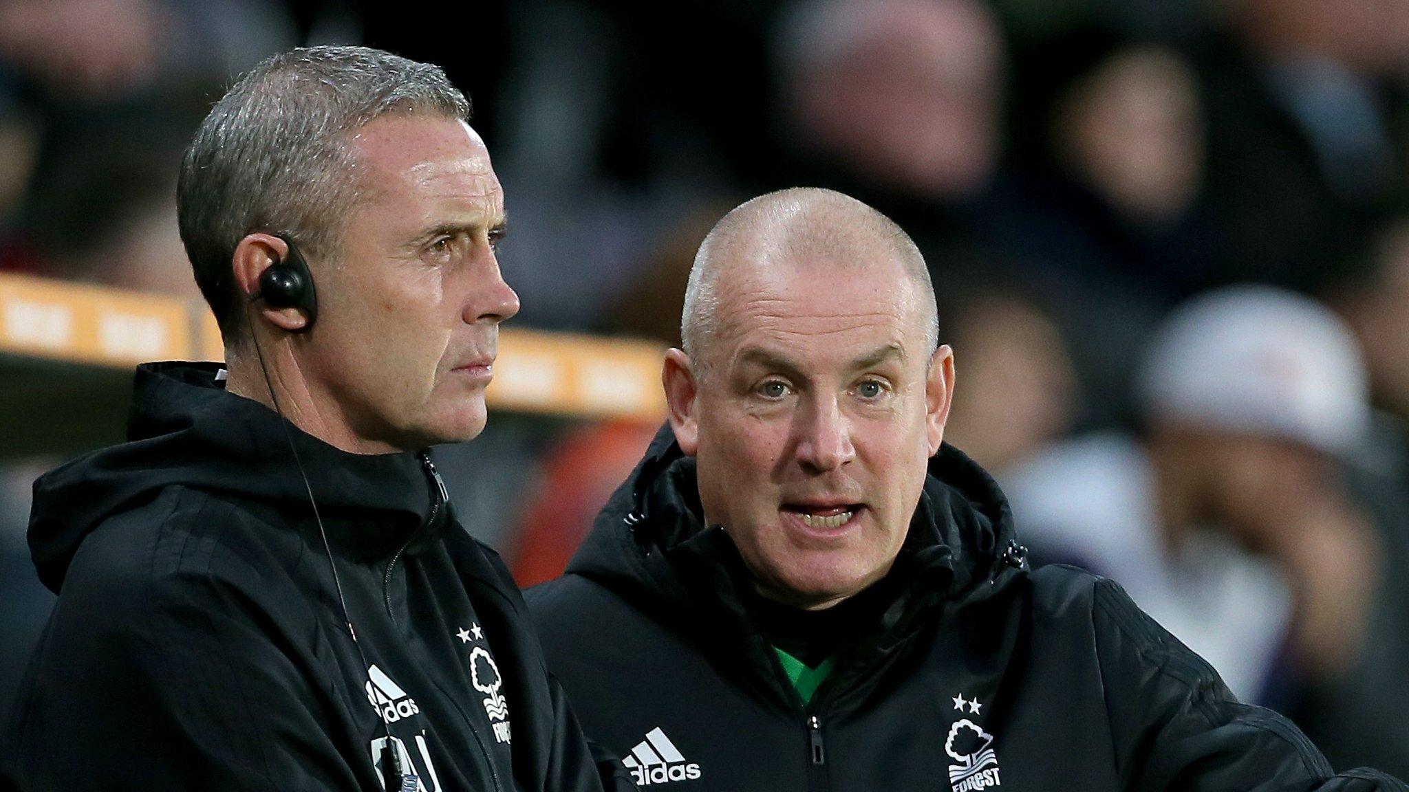 Mark Warburton (right) and David Weir (left) also worked together at Brentford and Rangers