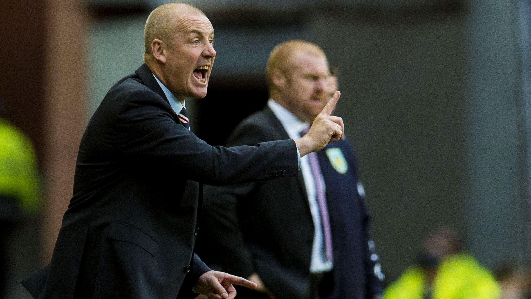 Rangers manager Mark Warburton