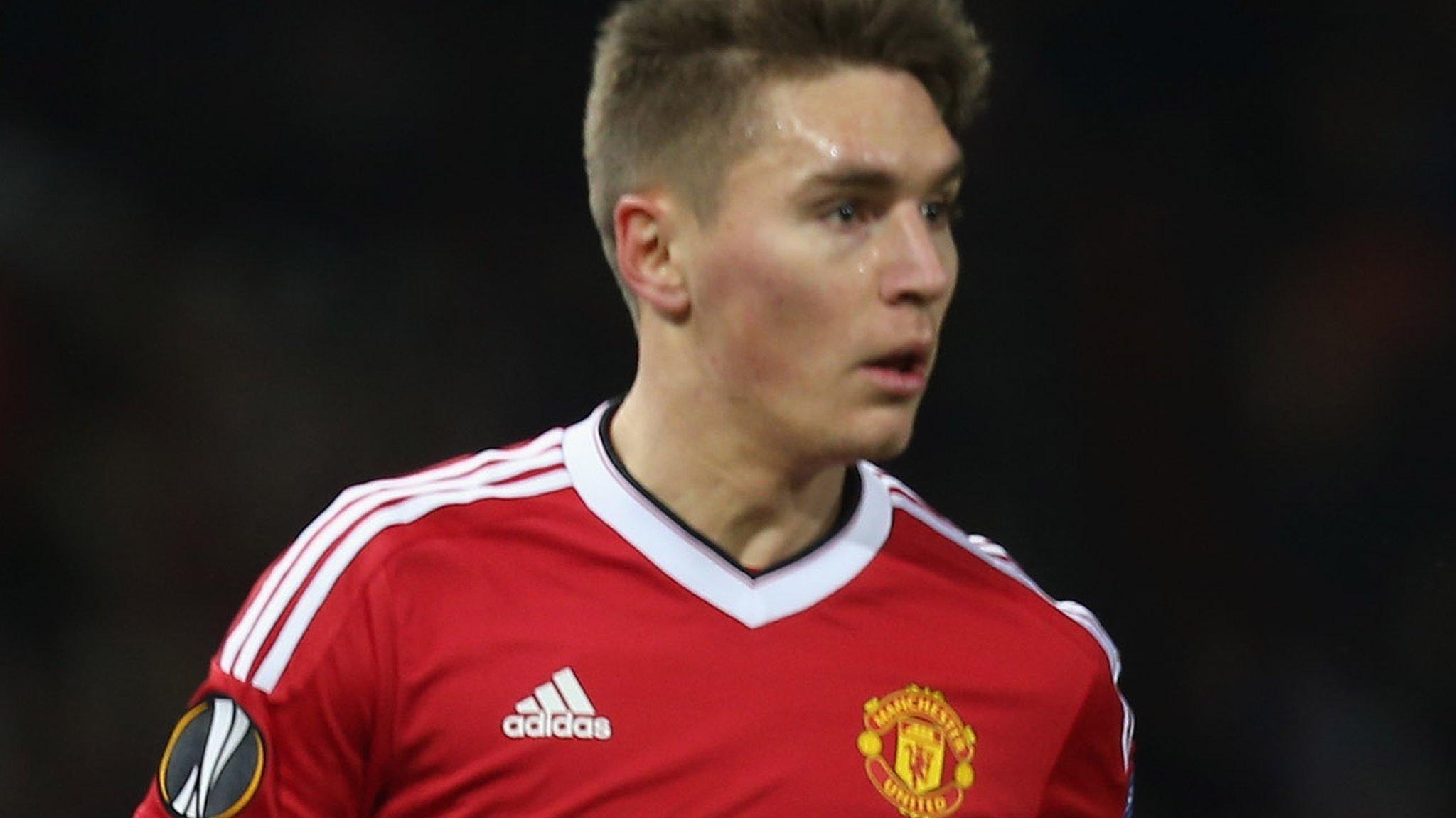 Manchester United full-back Guillermo Varela