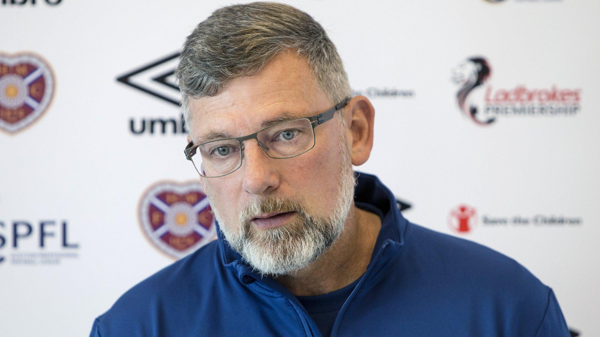 Hearts manager Craig Levein