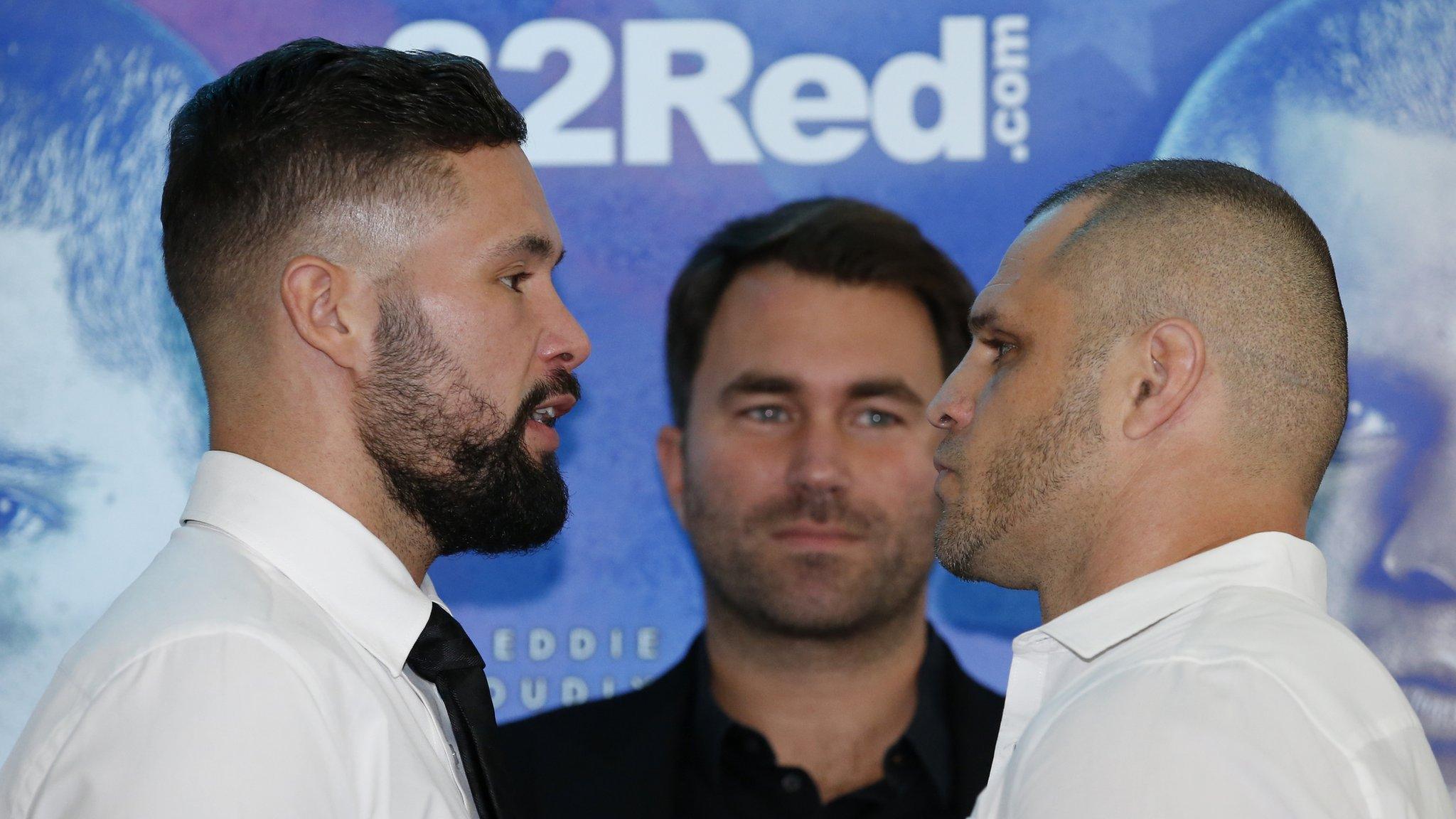 Tony Bellew and BJ Flores