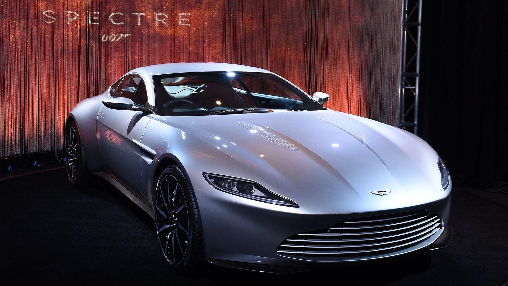 The Aston Martin DB10, built exclusively for the latest James Bond film 'Spectre'