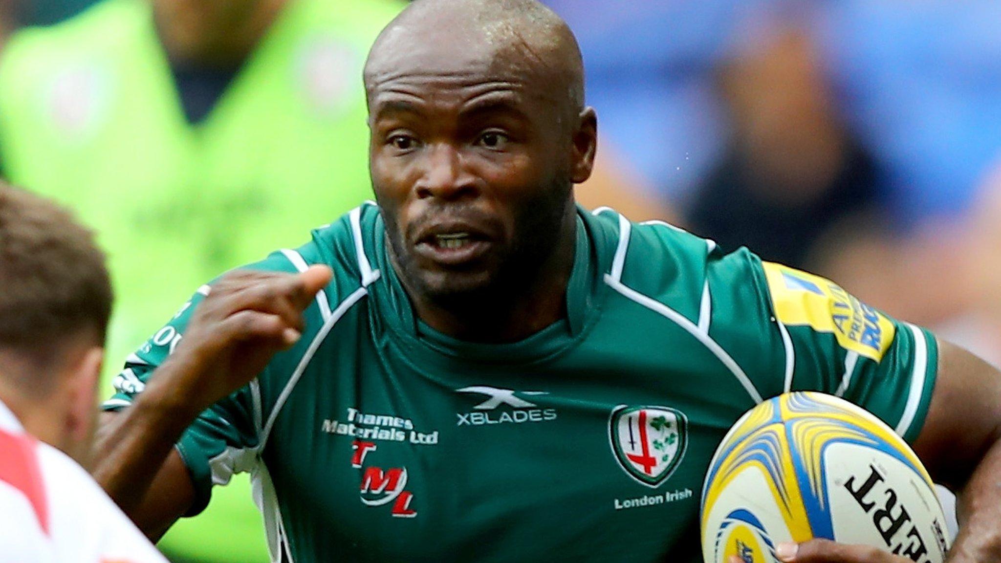 London Irish's Topsy Ojo