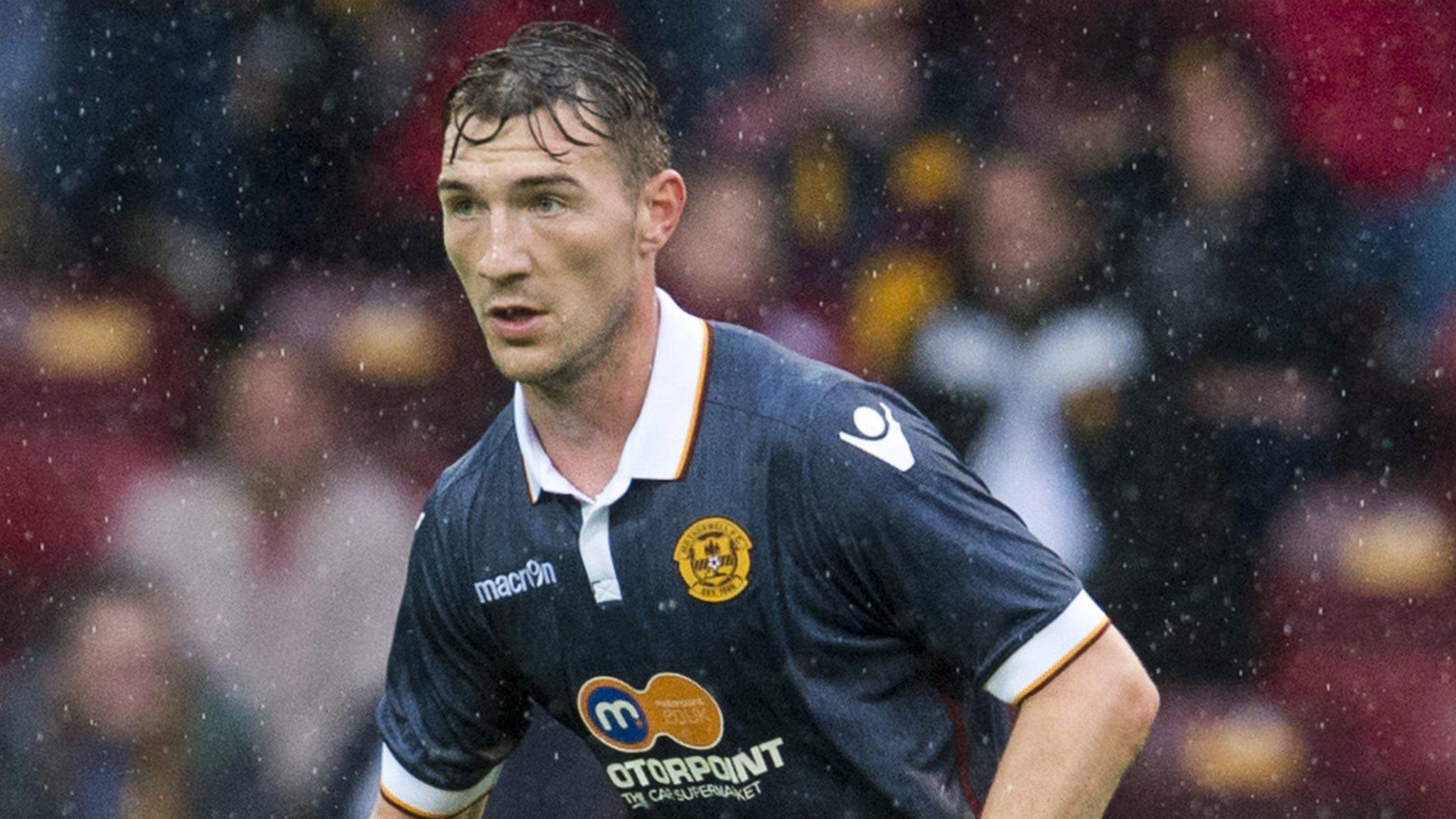 Motherwell midfielder Craig Clay