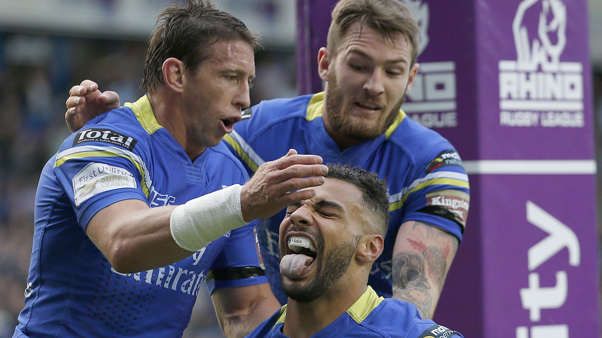 Warrington celebrate