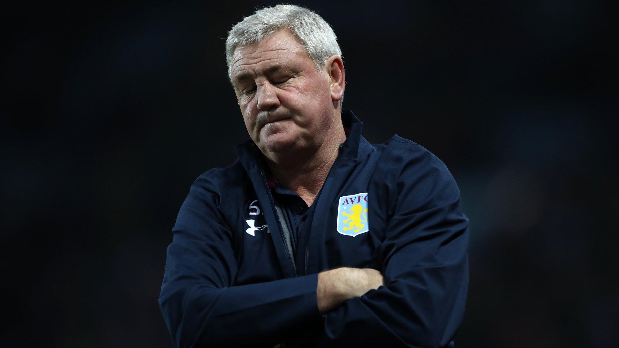 Aston Villa manager Steve Bruce