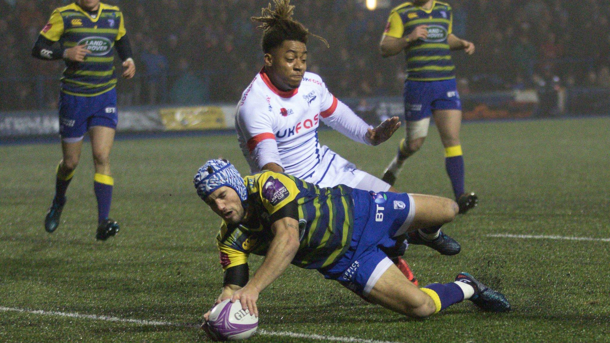 Matthew Morgan try