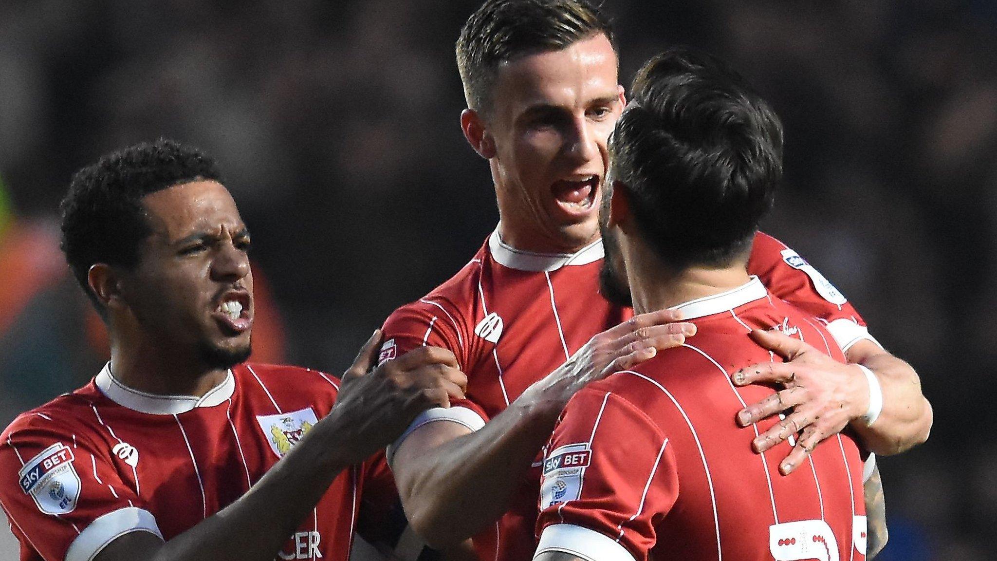 Bristol City celebrate