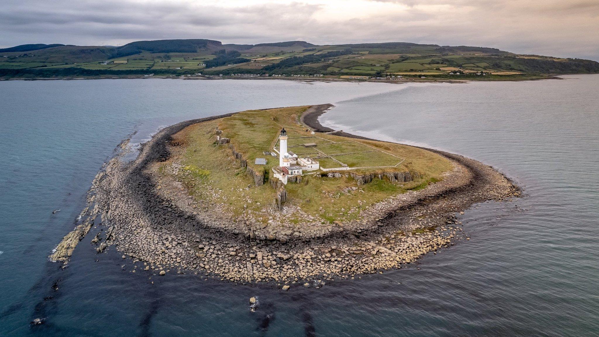 Pladda and the south coast of Arran